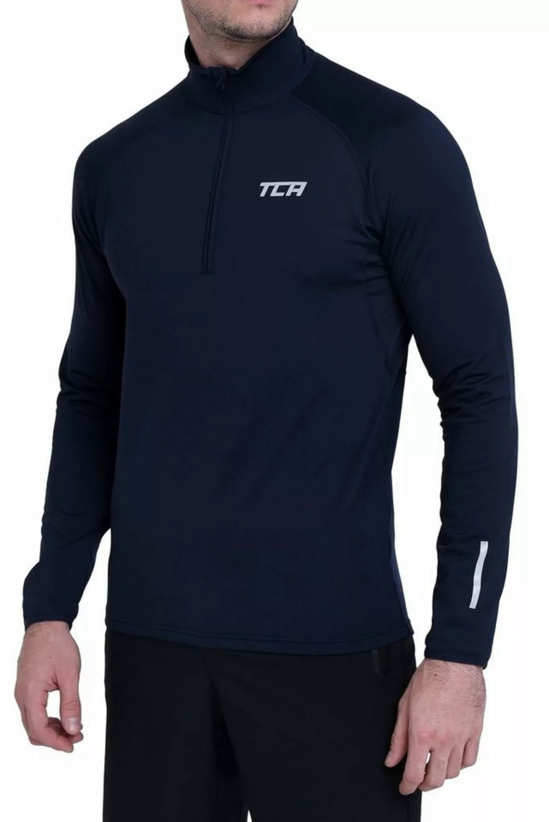 TCA Langarmshirt TCA Winter Run Langarm Laufshirt Herren - Dunkelblau (1-tl günstig online kaufen