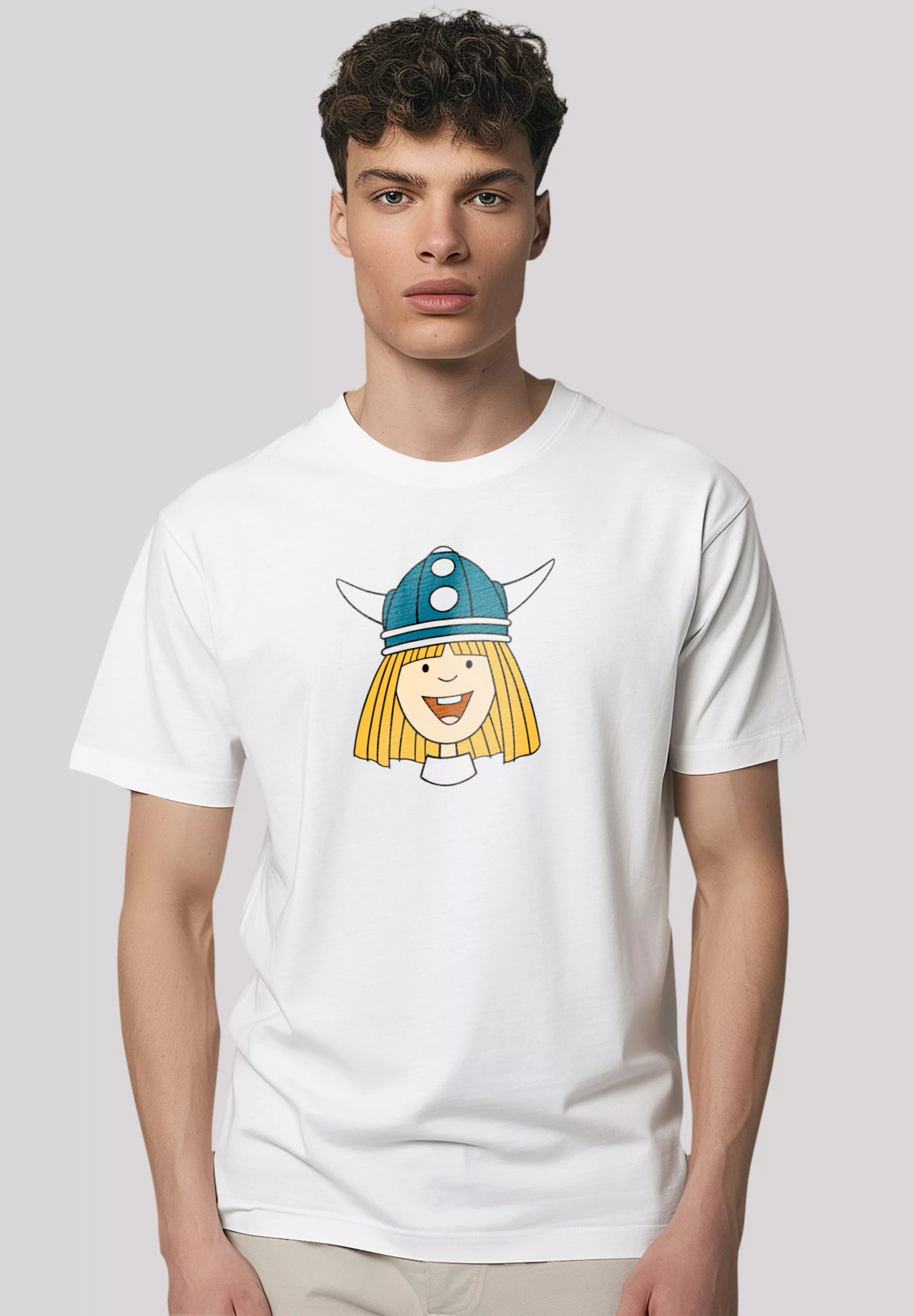 F4NT4STIC T-Shirt "Wickie und die starken Männer", Premium Qualität, Zeiche günstig online kaufen