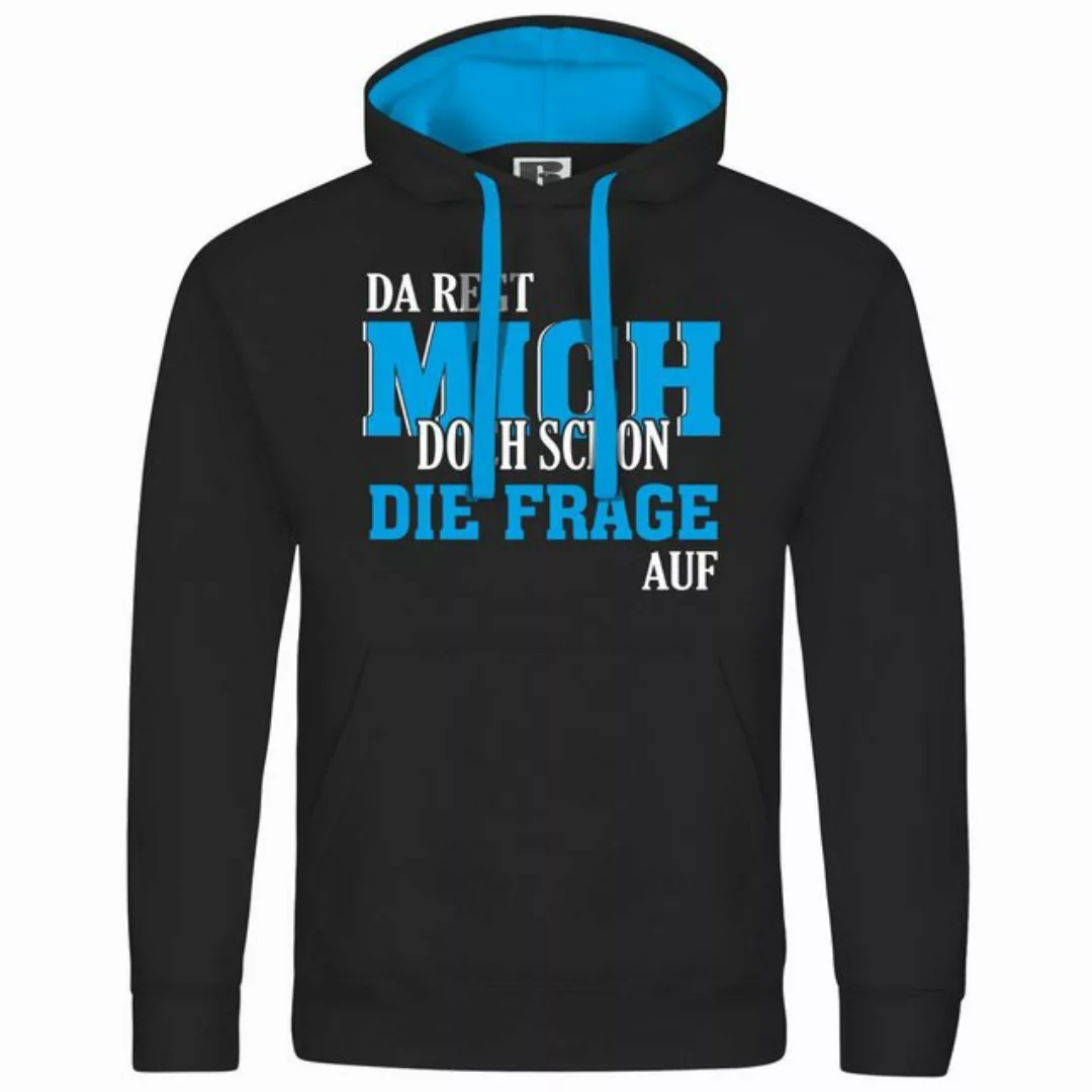 deinshirt Kapuzenpullover Herren Kapuzenpullover Da regt mich schon die Fra günstig online kaufen