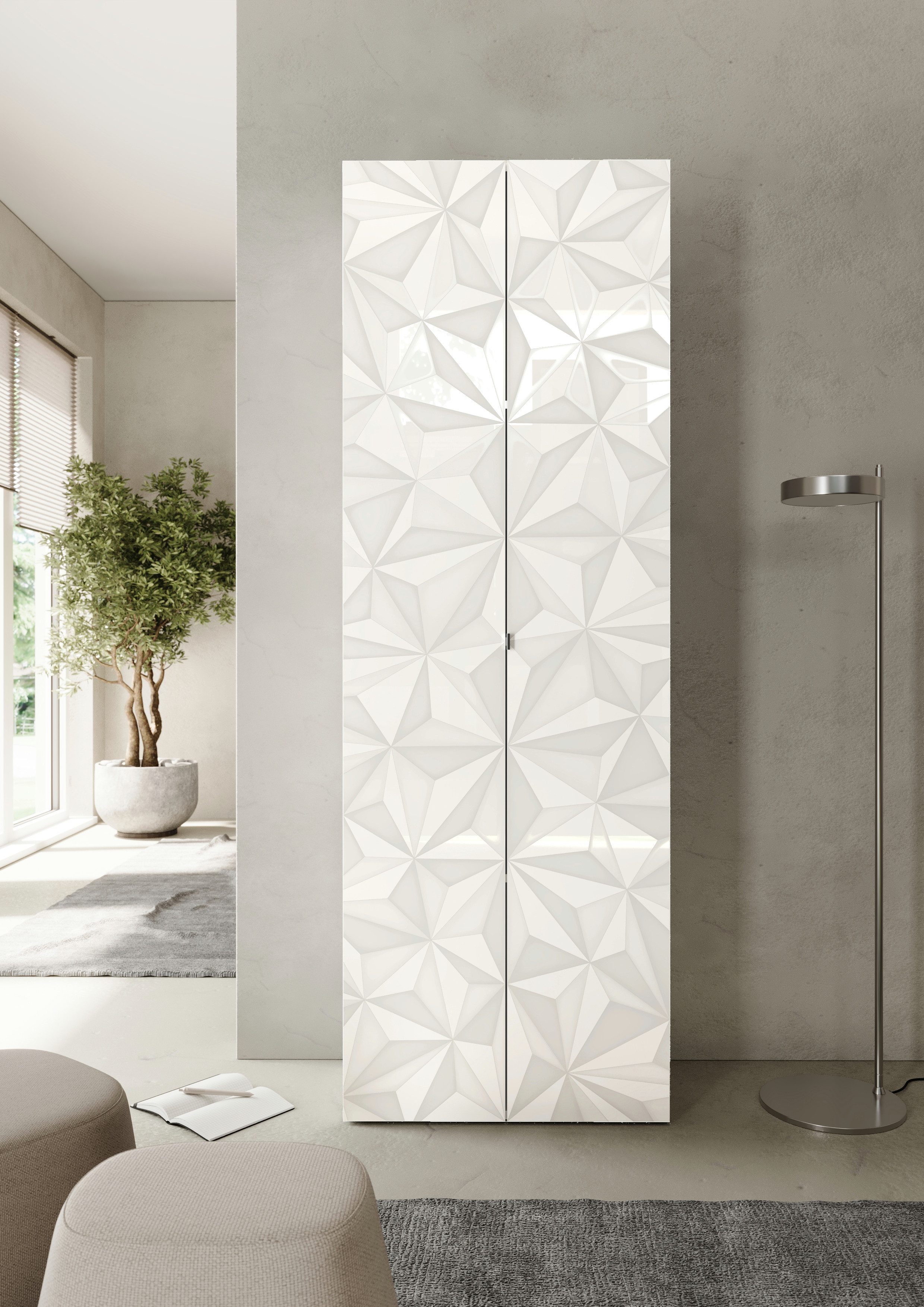 INOSIGN Aktenschrank "Prisma, Breite 63 cm, Höhe 184 cm, 2 Türen (3 Einlege günstig online kaufen