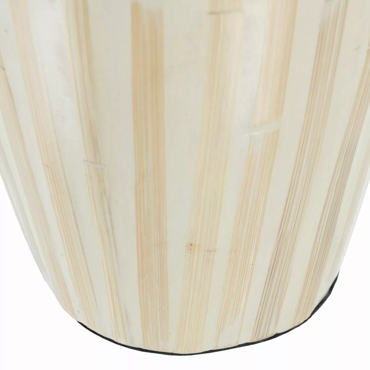 Vase 18 X 18 X 52 Cm Beige Bambus günstig online kaufen