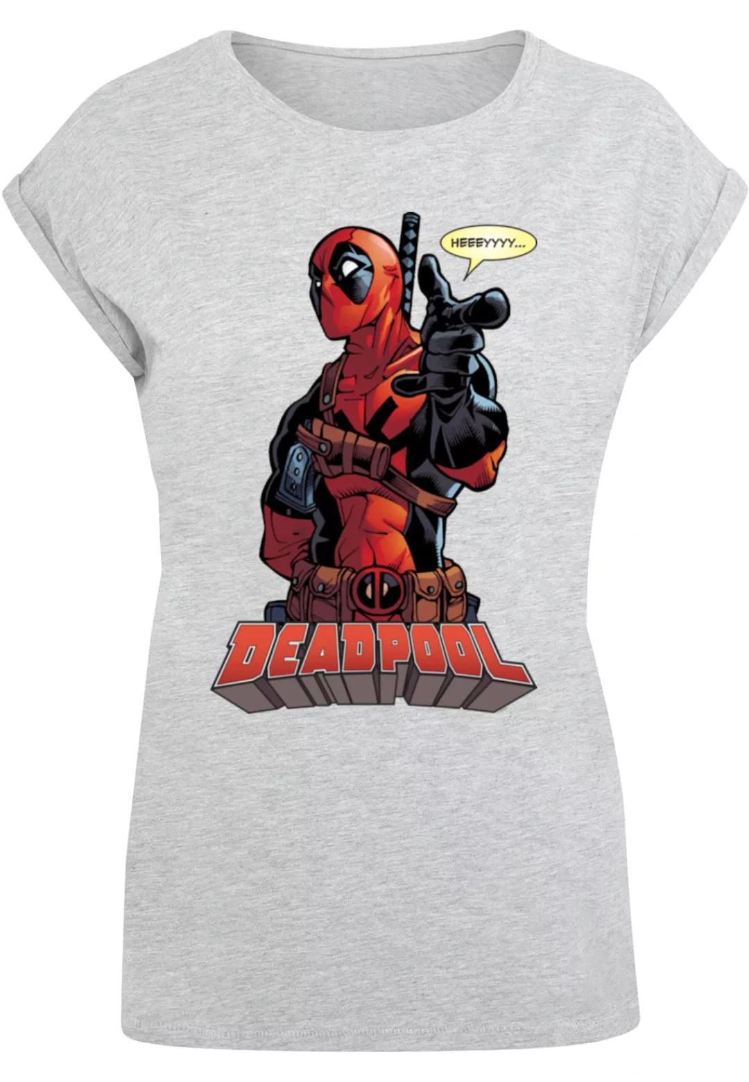 ABSOLUTE CULT T-Shirt "ABSOLUTE CULT Damen Ladies Deadpool - Hey You T-Shir günstig online kaufen