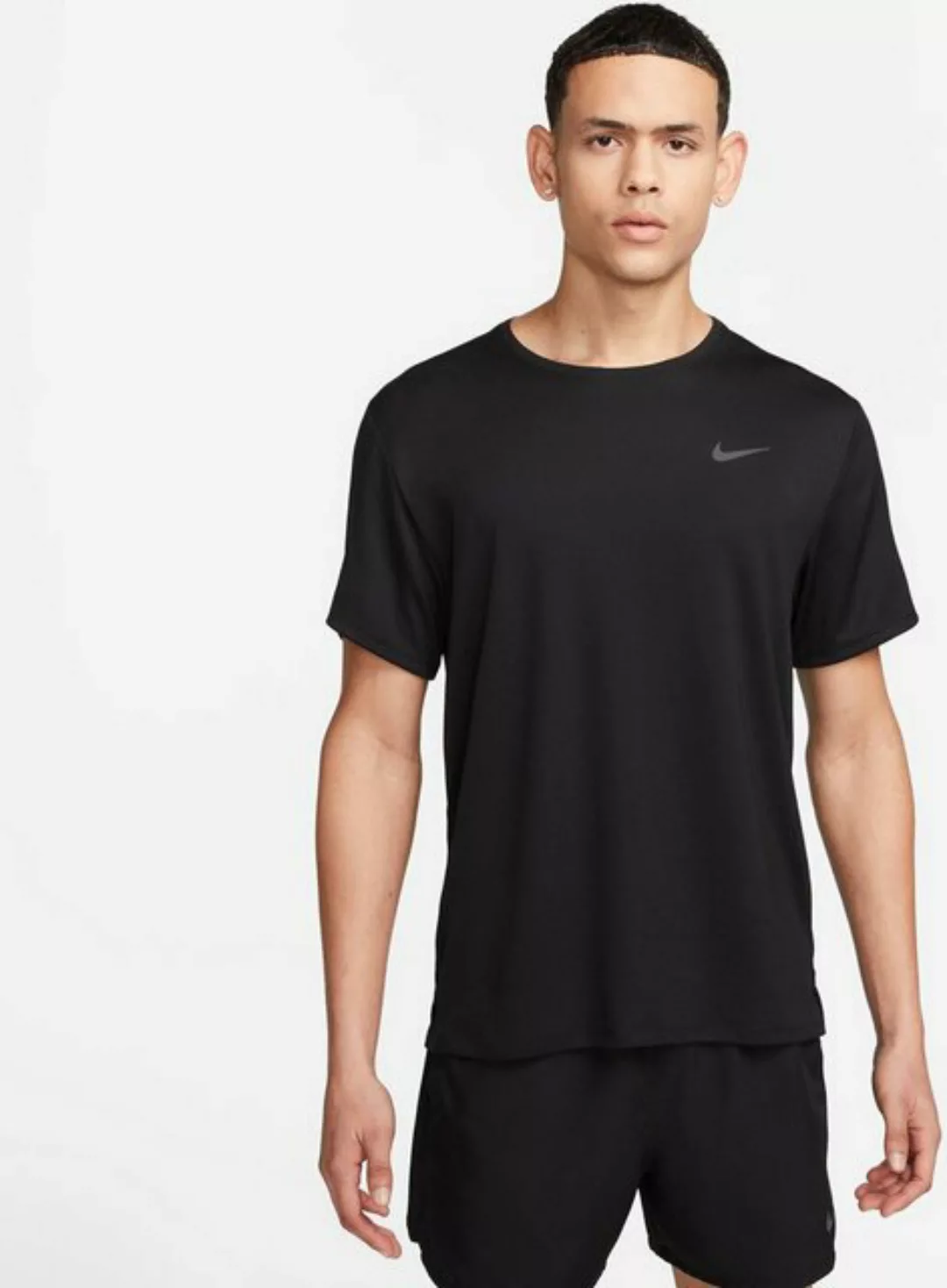 Nike Kurzarmshirt M NK DF UV MILER SS BLACK/REFLECTIVE SILV günstig online kaufen