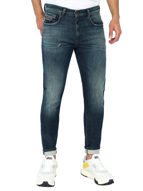 Diesel Slim-fit-Jeans Supersoft JoggJeans - D-Strukt 09B50 günstig online kaufen