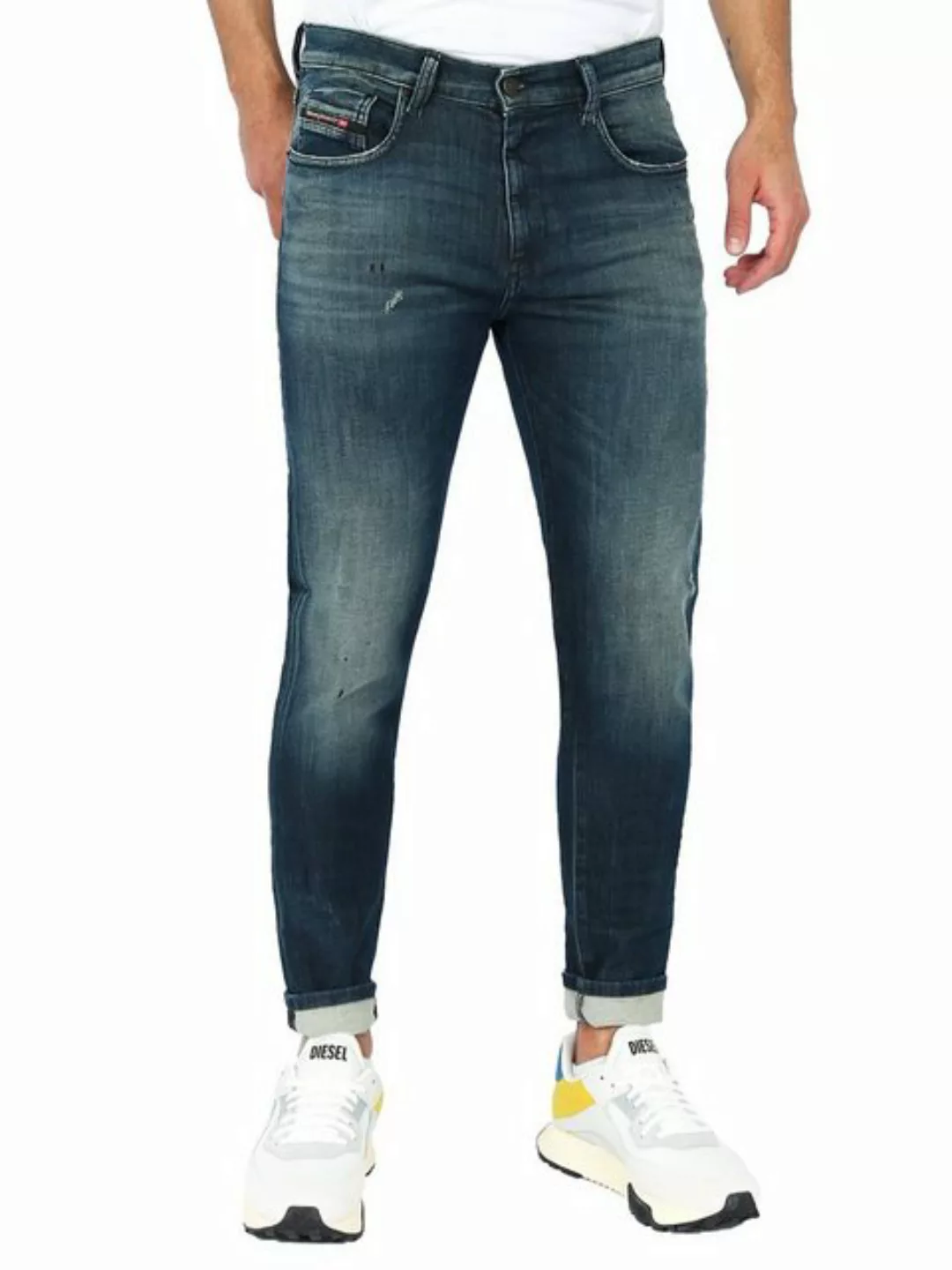 Diesel Slim-fit-Jeans Supersoft JoggJeans - D-Strukt 09B50 günstig online kaufen