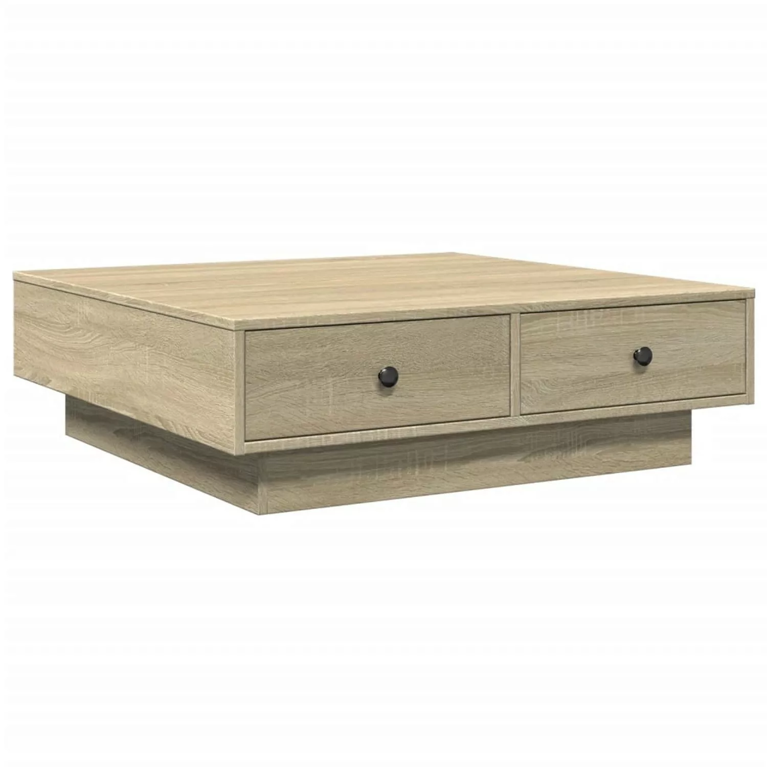 vidaXL Couchtisch Sonoma-Eiche 90x90x28 cm Holzwerkstoff günstig online kaufen