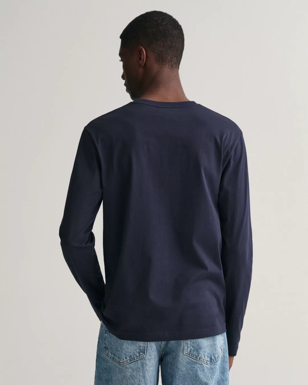 Gant Langarmshirt "REG MEDIUM ARCHIVE SHIELD LS T", mit Print auf der Brust günstig online kaufen