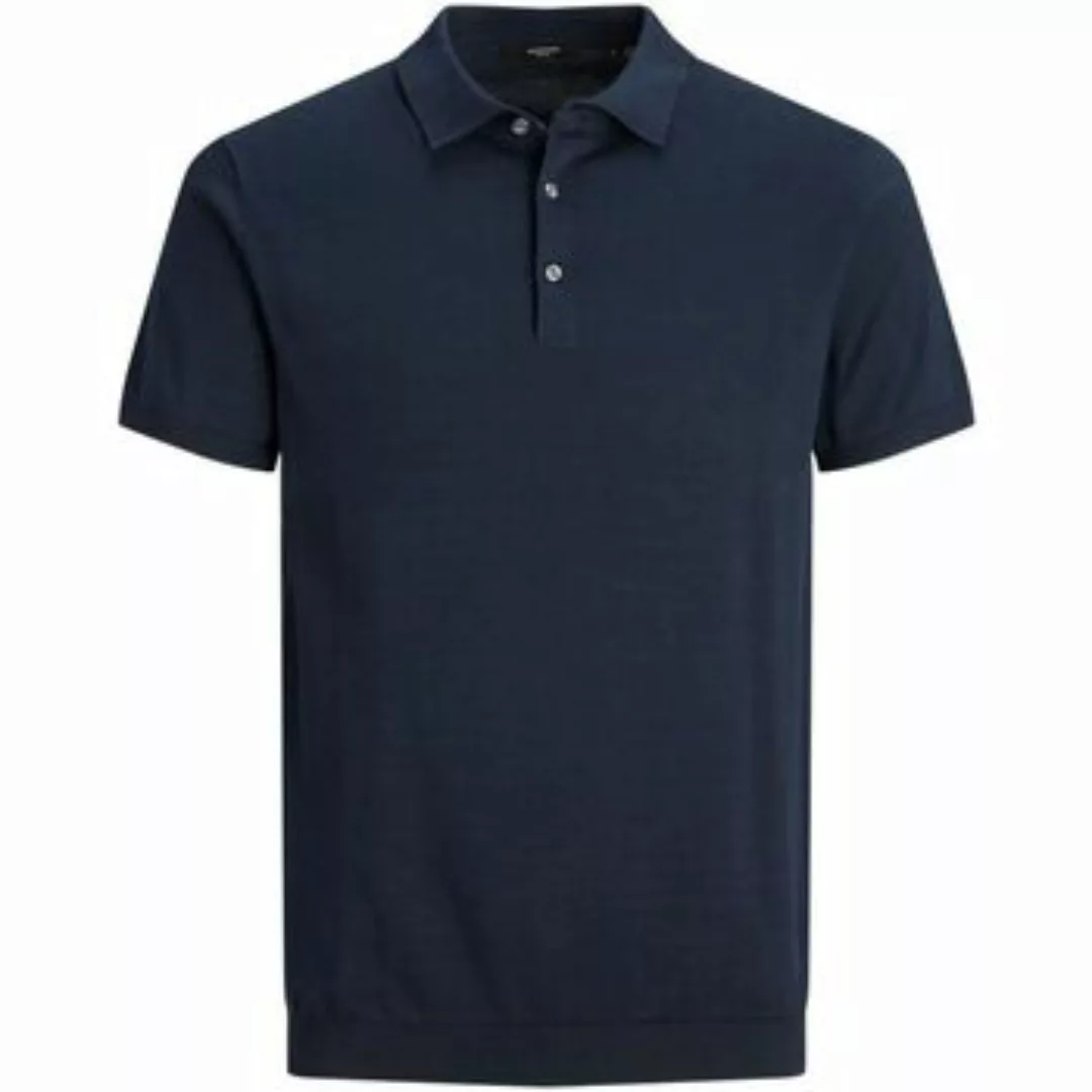 Jack & Jones  T-Shirts & Poloshirts 12136090 BLAIGOR-NEW NAVY günstig online kaufen