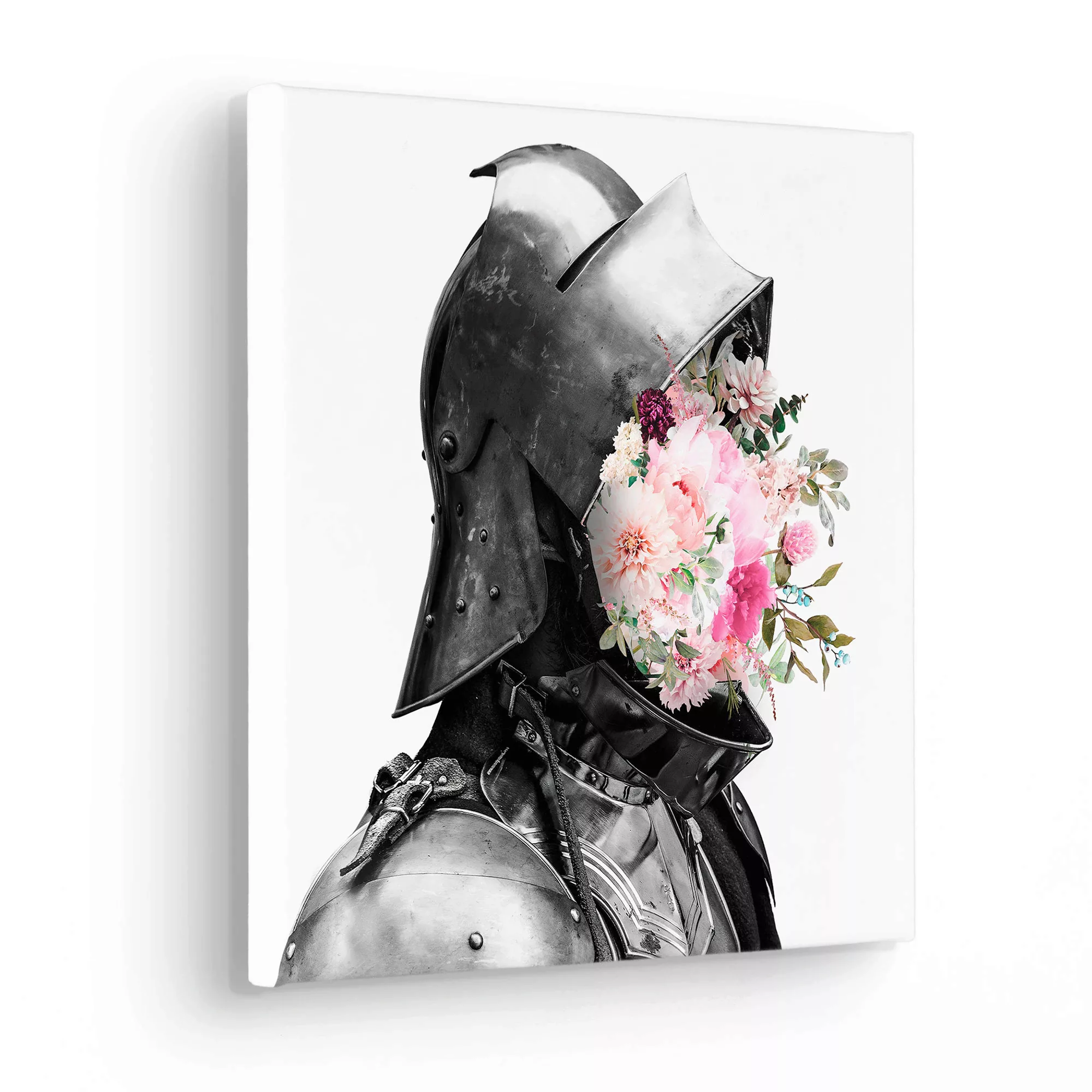 Komar Leinwandbild "Sir Flowerhead", (1 St.), 30x30 cm (Breite x Höhe), Kei günstig online kaufen