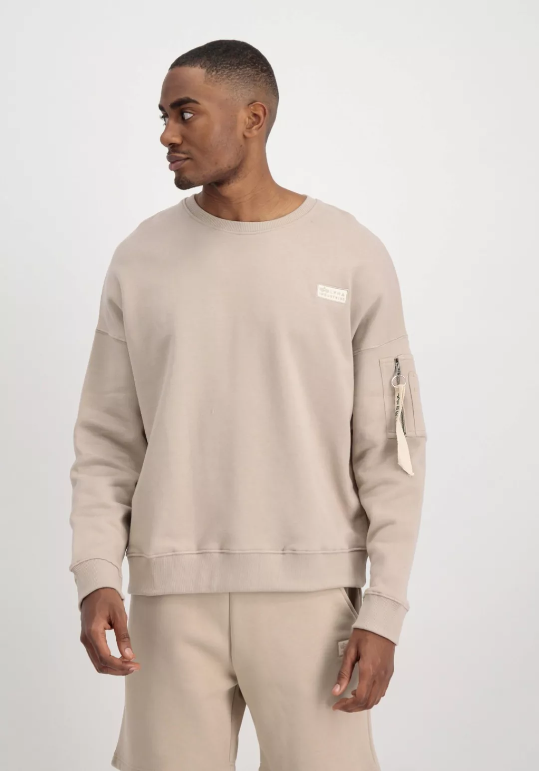 Alpha Industries Sweater "Organics OS Sweater Sweatshirt" günstig online kaufen