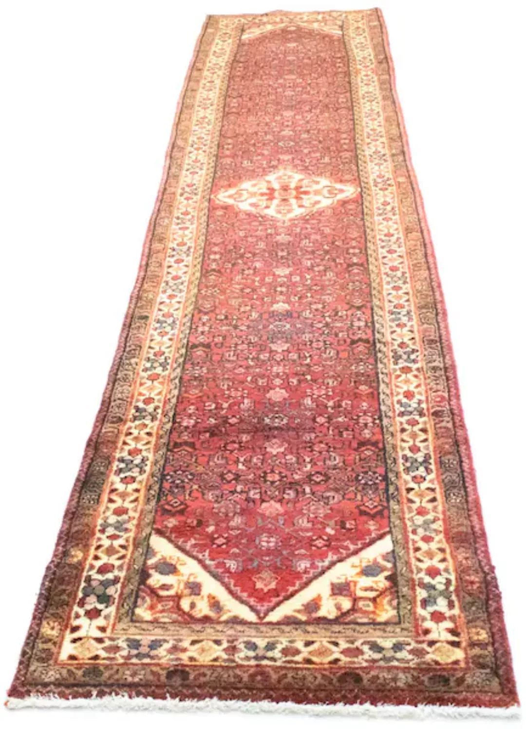 morgenland Wollteppich »Hosseinabad Teppich handgeknüpft rot«, rechteckig günstig online kaufen