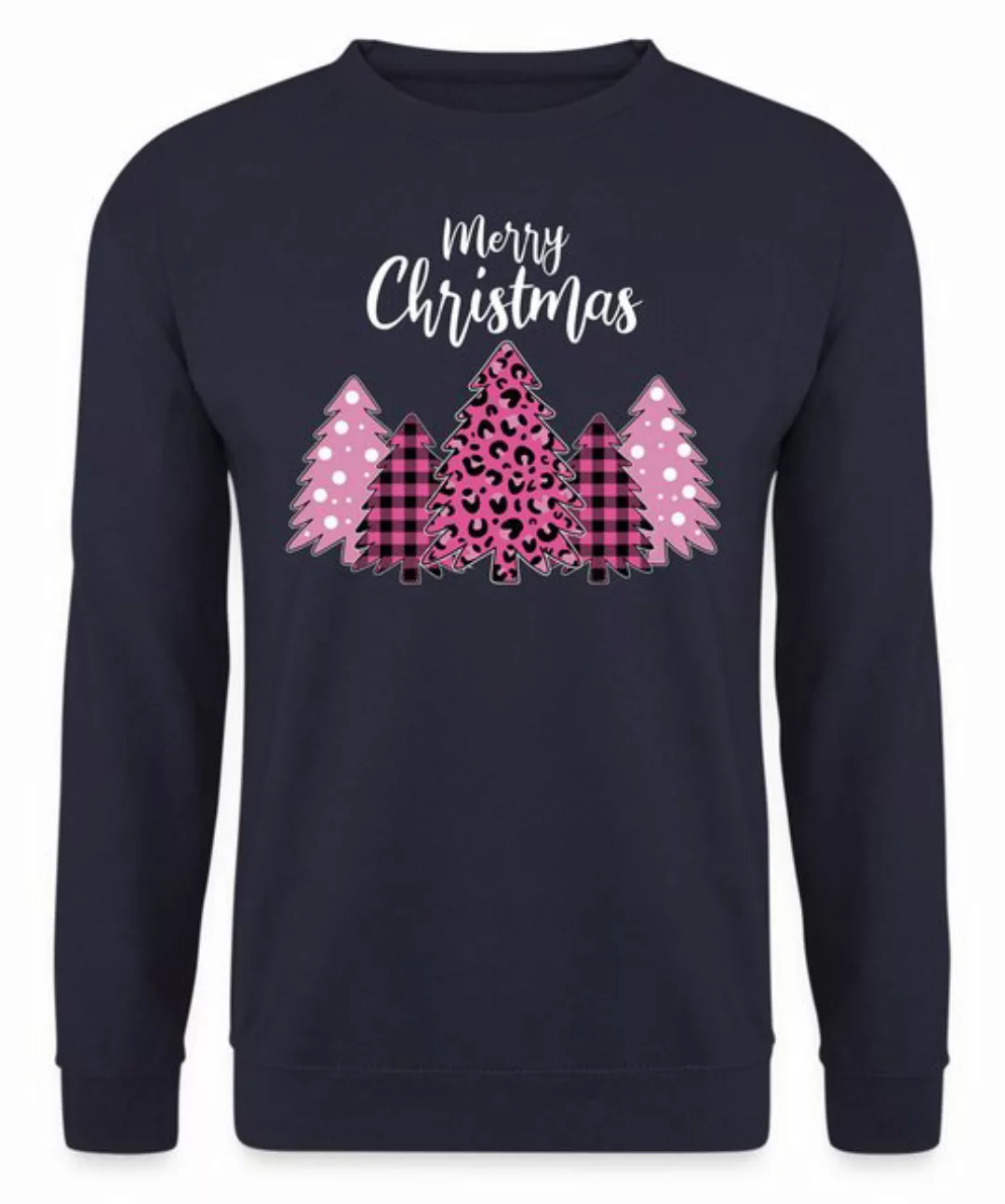 Quattro Formatee Sweatshirt Merry Christmas Weihnachtsbaum - Weihnachten X- günstig online kaufen