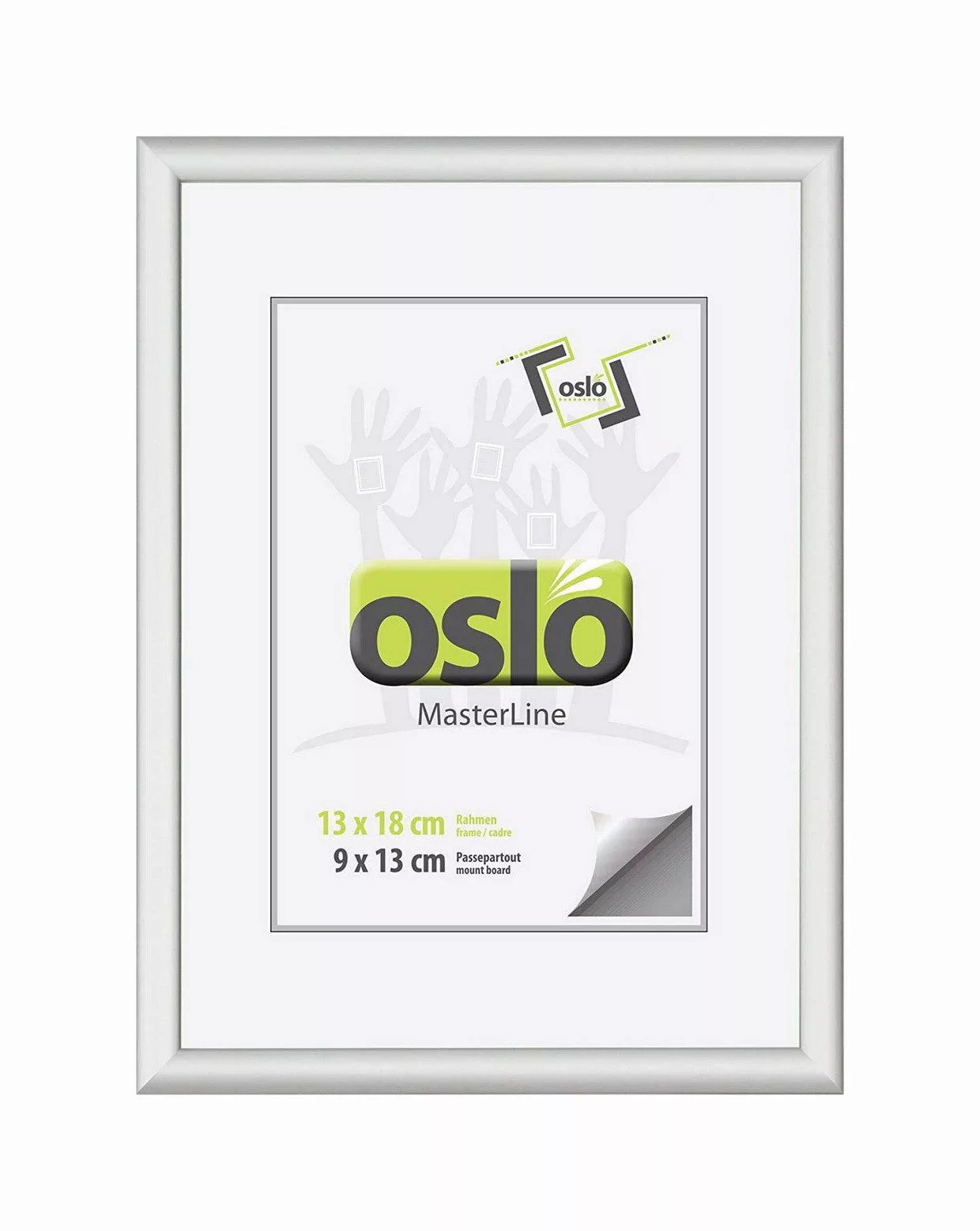 Oslo MasterLine Einzelrahmen Bilderrahmen Aluminium schmal günstig online kaufen