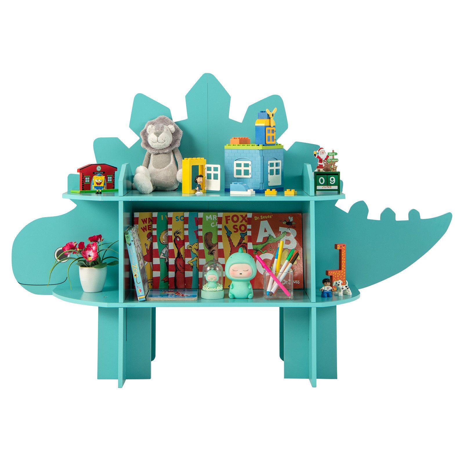COSTWAY Bücherregal, Kinderregal Spielzeugregal Holz günstig online kaufen