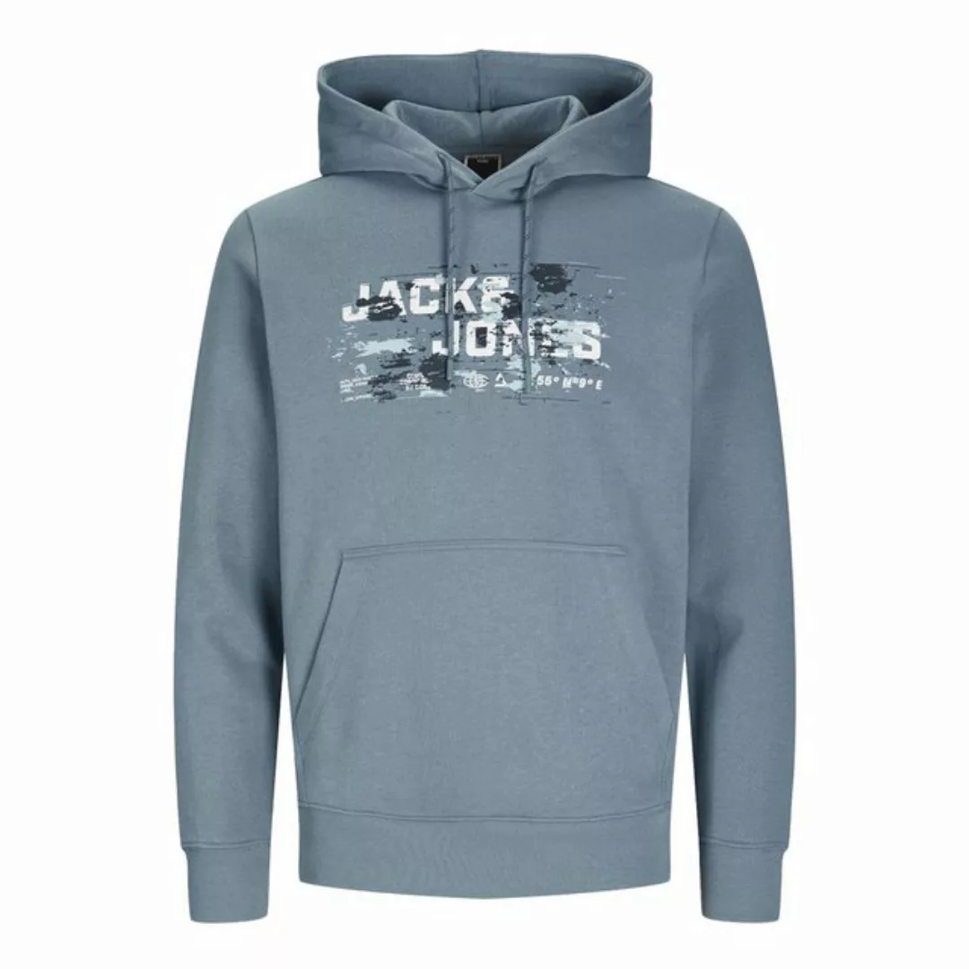 Jack & Jones Hoodie JCOOUTDOOR Logo Sweat Hood SN mit großem Print auf der günstig online kaufen