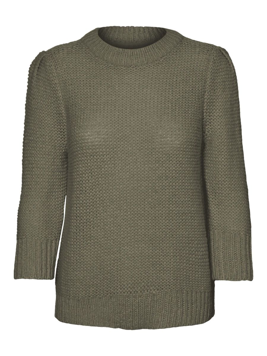 NOISY MAY Kurzärmeliger Pullover Damen Grün günstig online kaufen