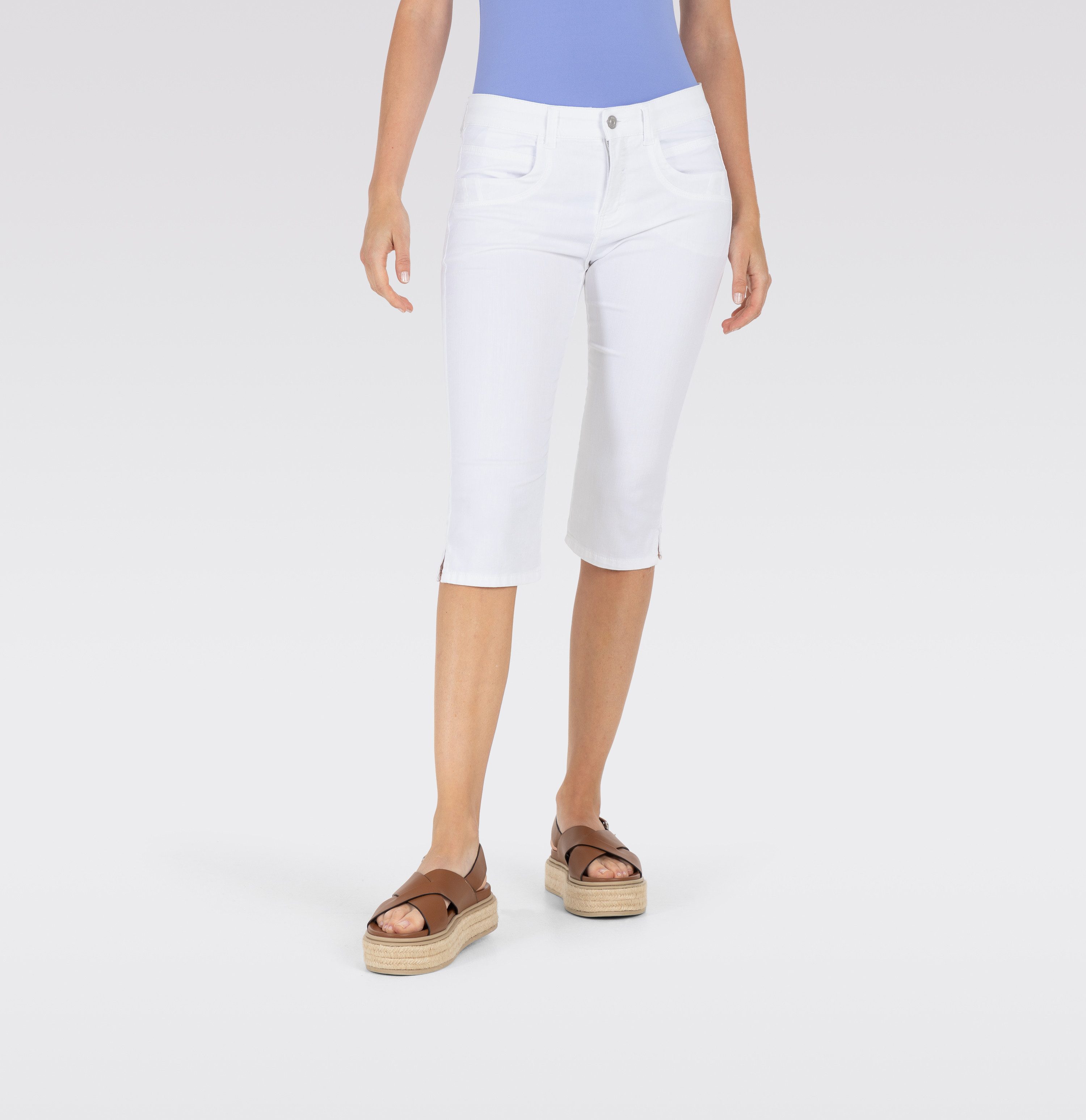 MAC Caprijeans CAPRI Eingelegte Zierfalten am günstig online kaufen