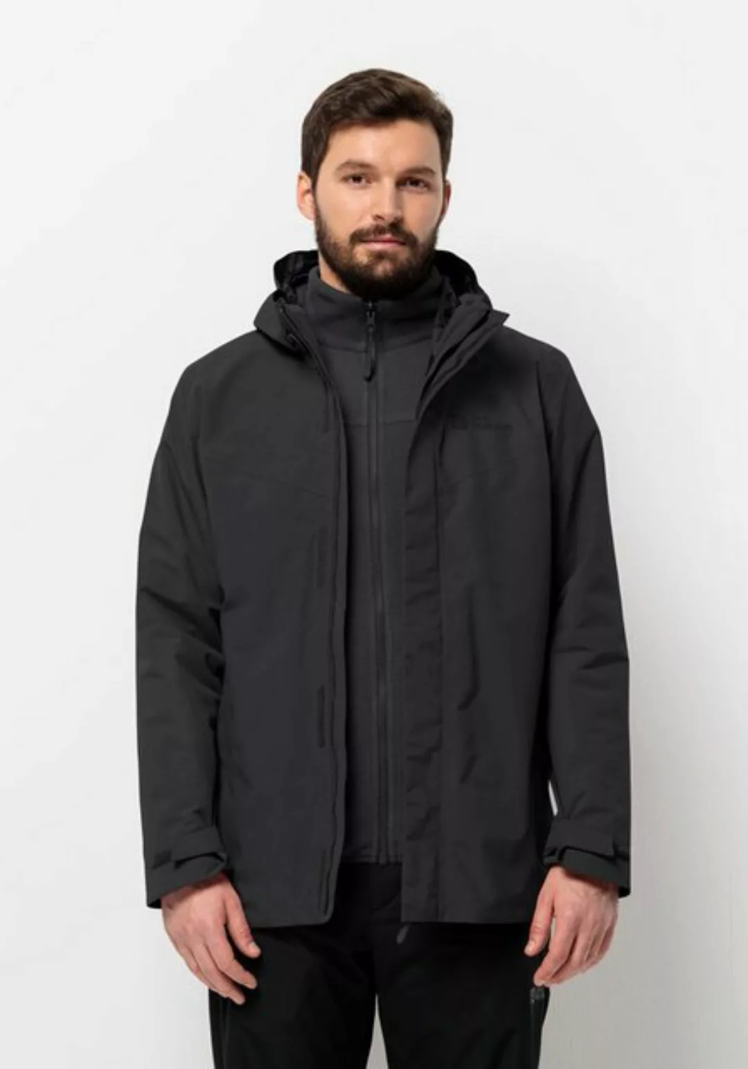 Jack Wolfskin 3-in-1-Funktionsjacke ALTENBERG 3IN1 JKT M (2 teilig) günstig online kaufen