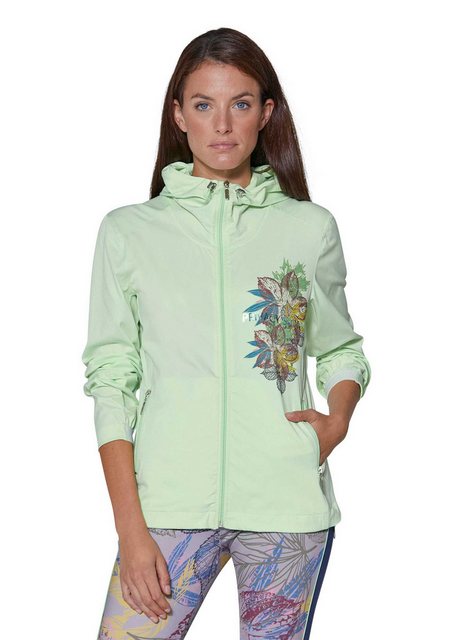 MADELEINE Outdoorjacke Leichtjacke mit floralem Printmotiv günstig online kaufen