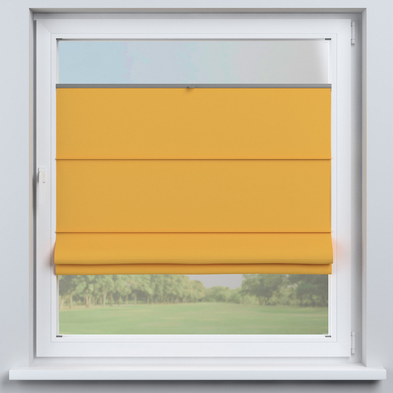 Dekoria Flexibles Raffrollo Sizilien, gelb, 110 x 150 cm günstig online kaufen
