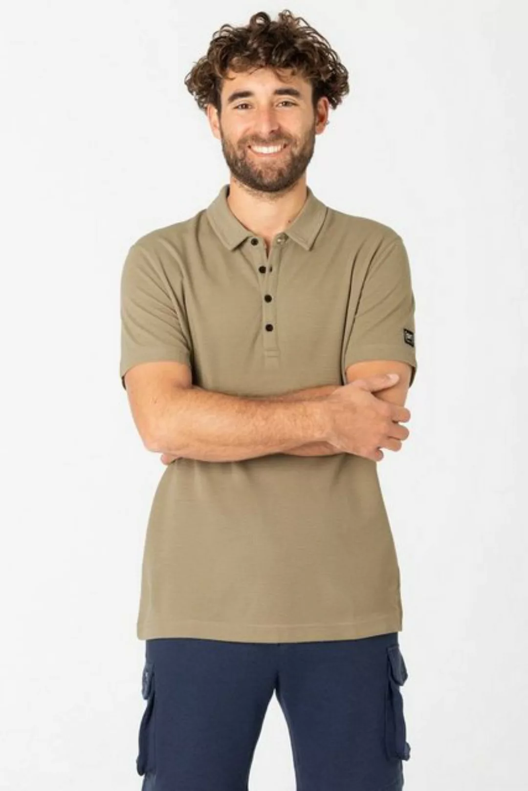 SUPER.NATURAL T-Shirt Merino Poloshirt M WENGER POLO feinster Merino-Materi günstig online kaufen