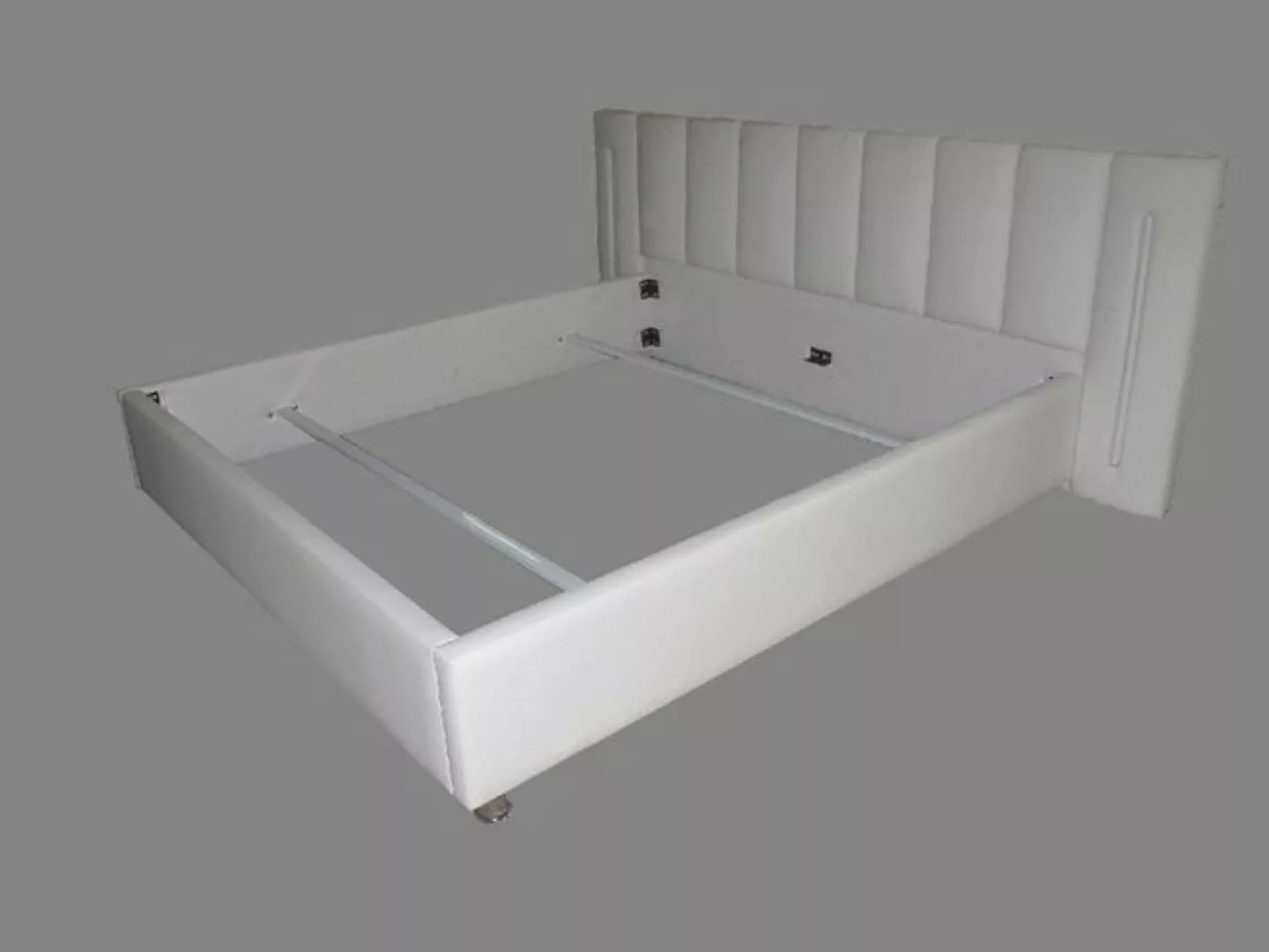 Xlmoebel Bett Modernes Luxus-Doppelbett ohne Matratze aus Leder-Design (1-t günstig online kaufen