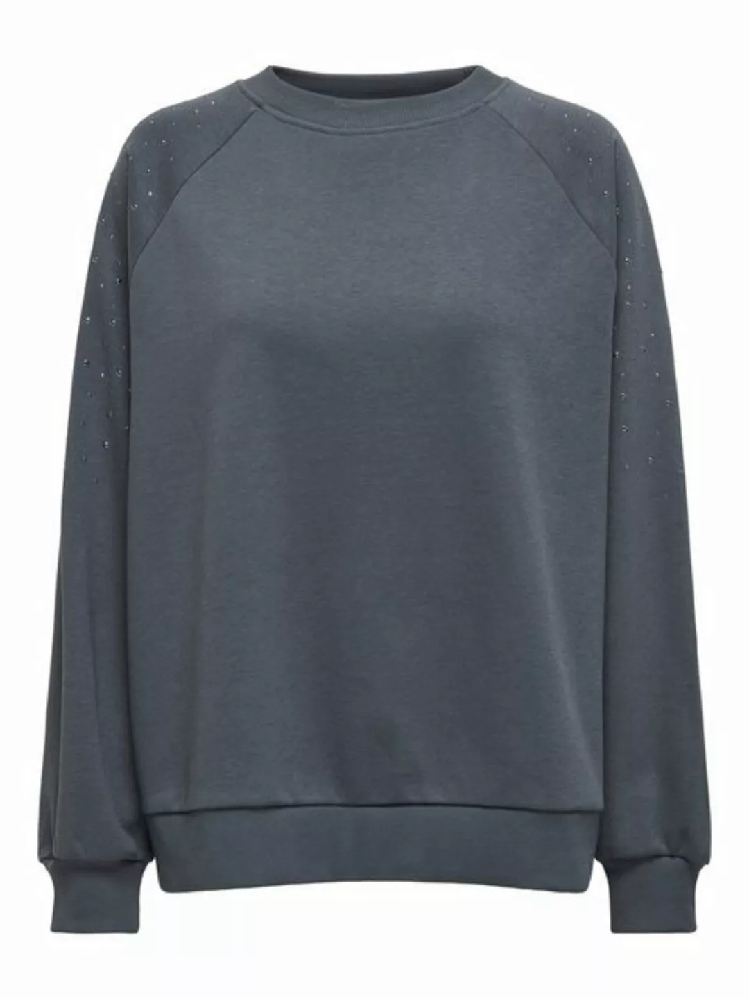 ONLY Sweatshirt "ONLKIARA L/S O-NECK OVERSIZE STUDS SWT" günstig online kaufen