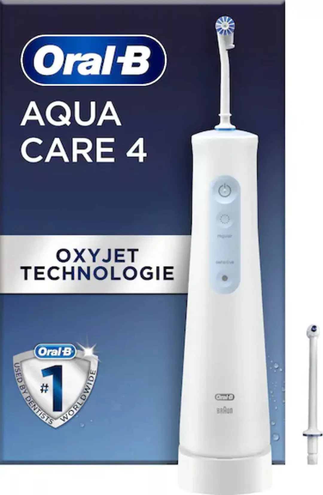 Oral-B Munddusche »AquaCare 4«, 2 St. Aufsätze} günstig online kaufen