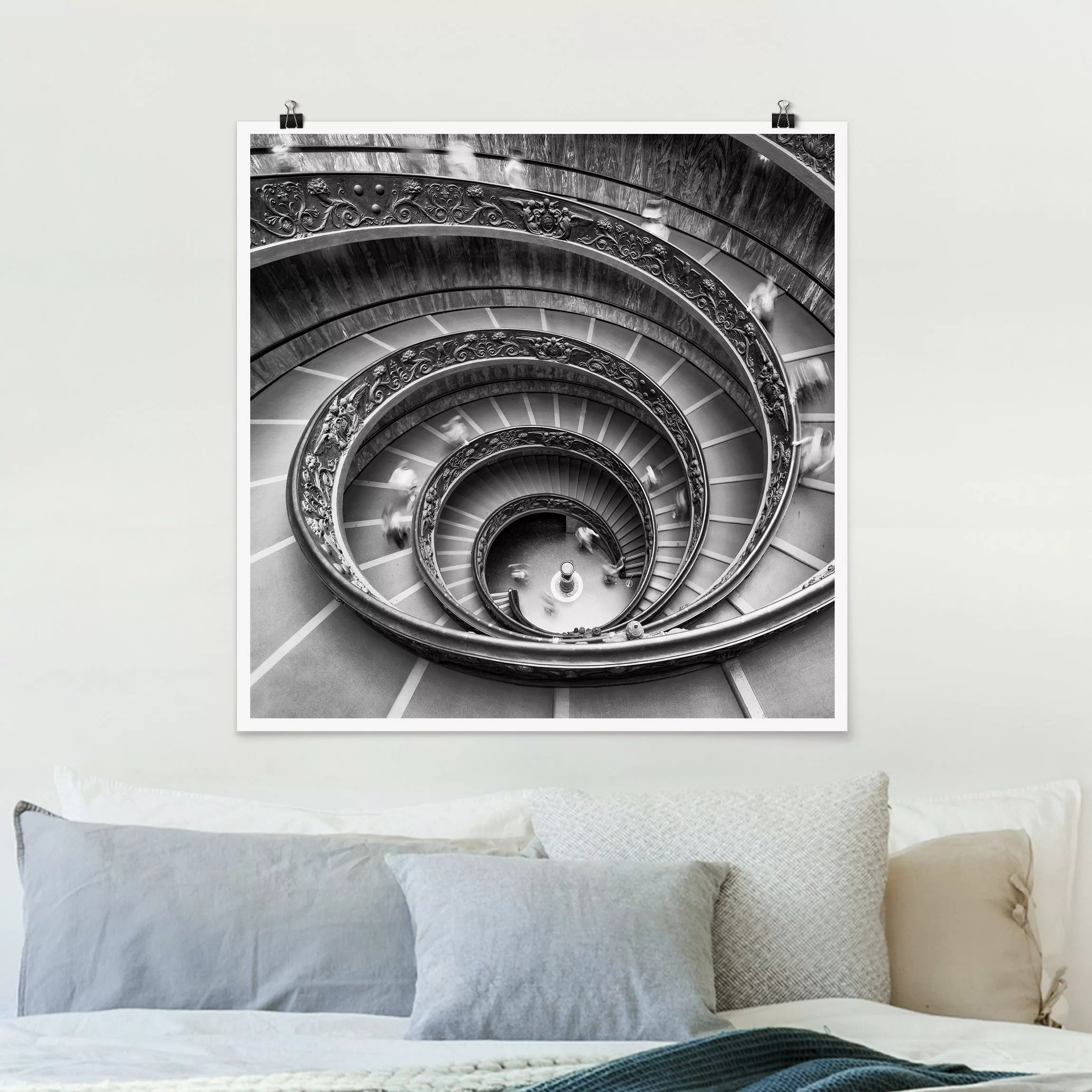 Poster Bramante Treppe günstig online kaufen