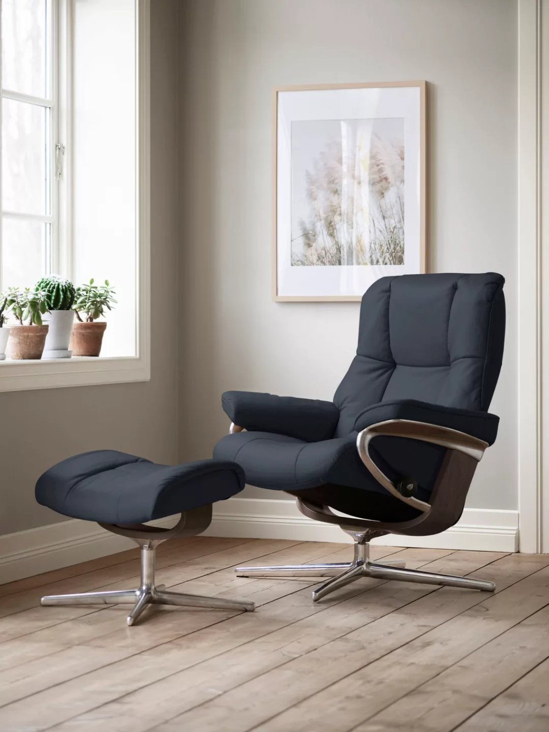 Stressless Relaxsessel "Mayfair", mit Cross Base, Größe S, M & L, Holzakzen günstig online kaufen