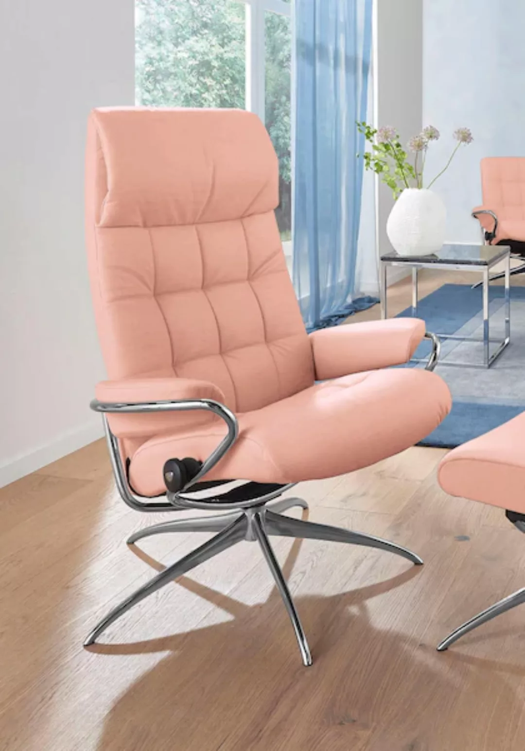 Stressless® Relaxsessel »London«, High Back, mit Star Base, Gestell Chrom günstig online kaufen