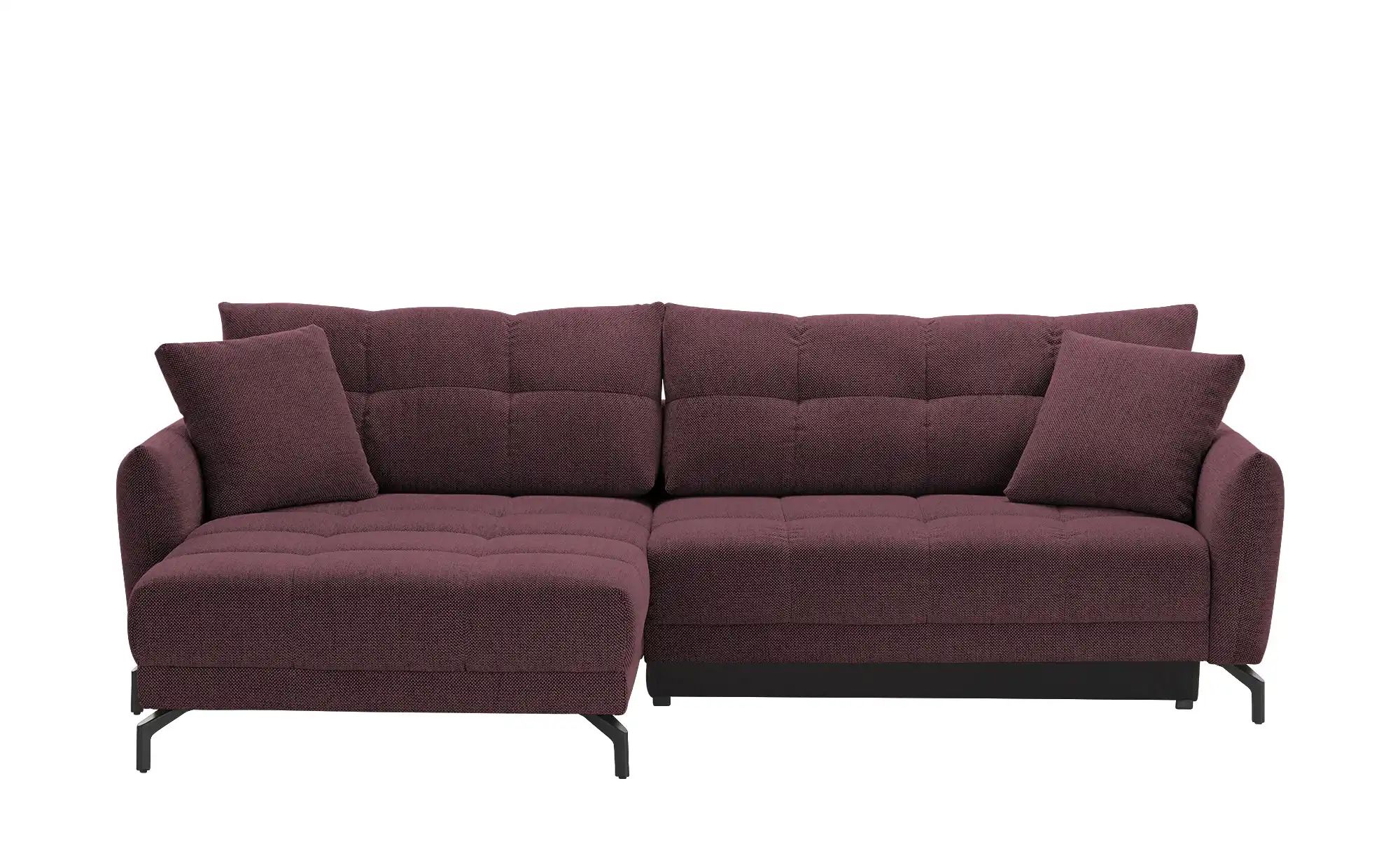 bobb Ecksofa   Casandra de Luxe ¦ rot ¦ Maße (cm): B: 284 H: 91 T: 191 Pols günstig online kaufen