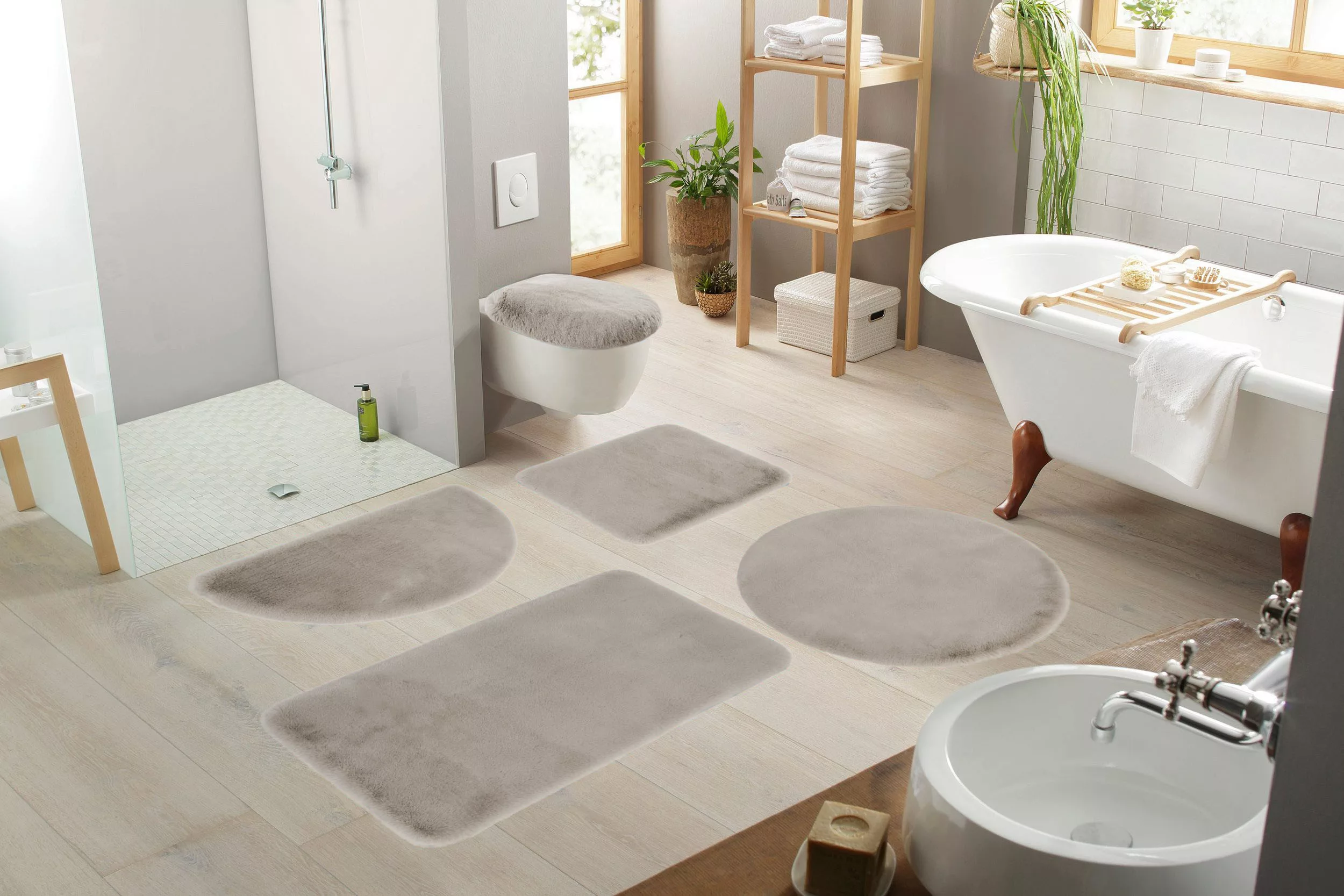 my home Badematte Rabbit Badematten, Badvorleger, günstig online kaufen