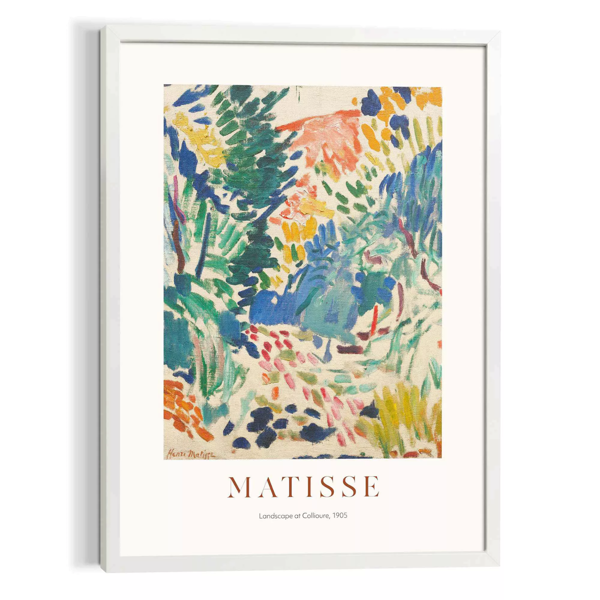 Reinders Leinwandbild "Matisse - Landscape at Collioure" günstig online kaufen