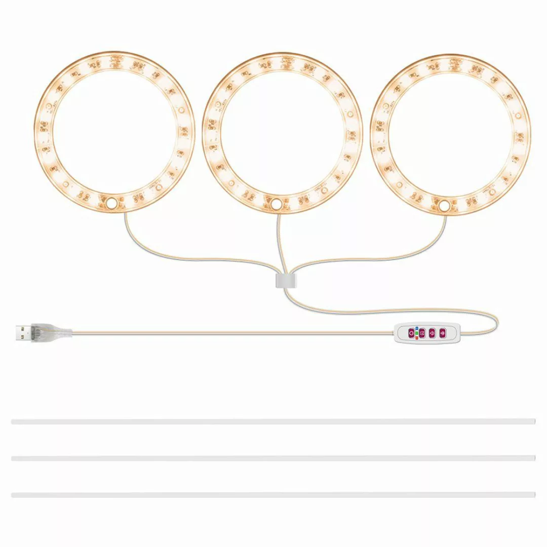MUPOO Pflanzenlampe LED Pflanzenlampe, Timer Pflanzenlicht, günstig online kaufen