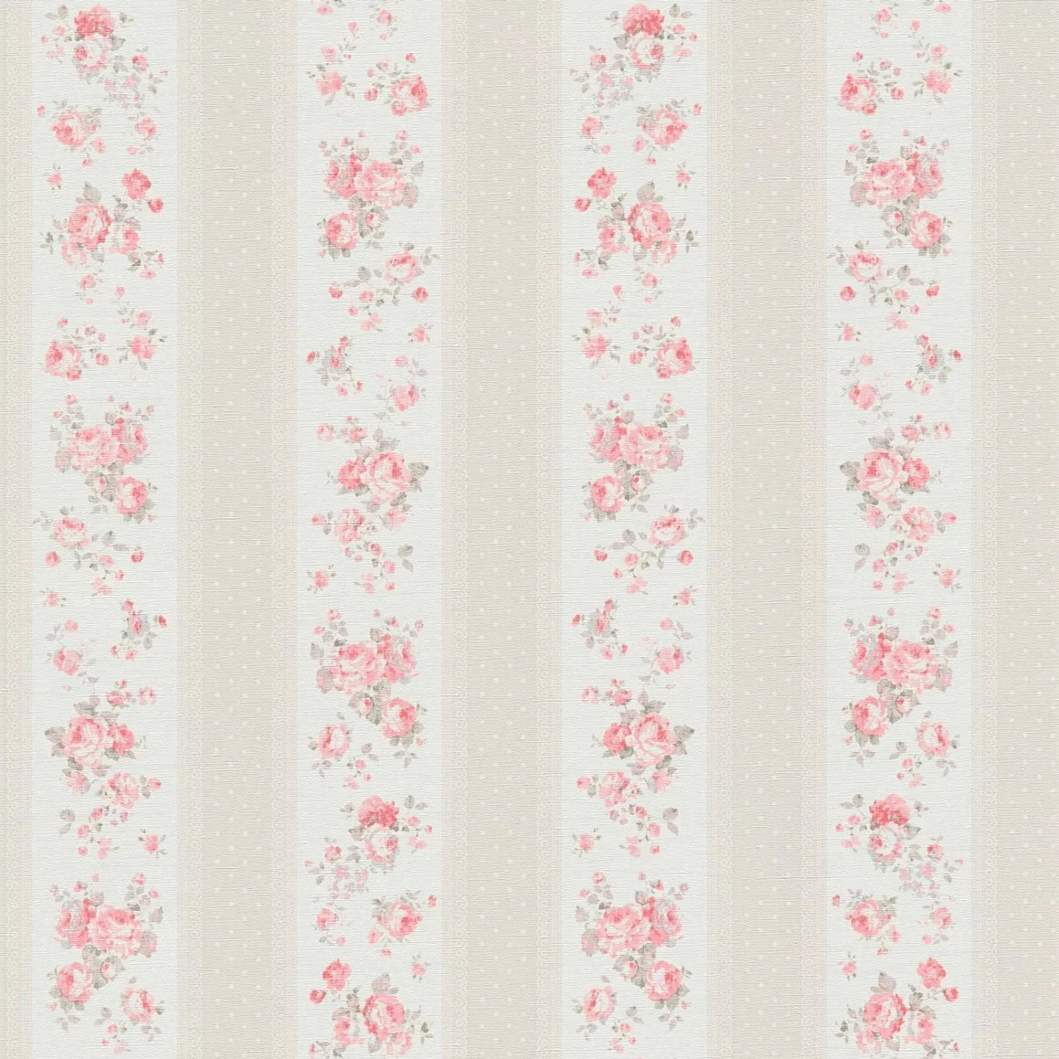 Bricoflor Landhaus Tapete mit Blumen Ideal für Küche und Flur Romantische V günstig online kaufen