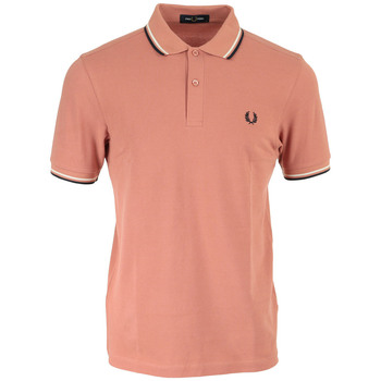 Fred Perry Polo Twin Tipped M3600 Dunkelgrün - Größe S günstig online kaufen