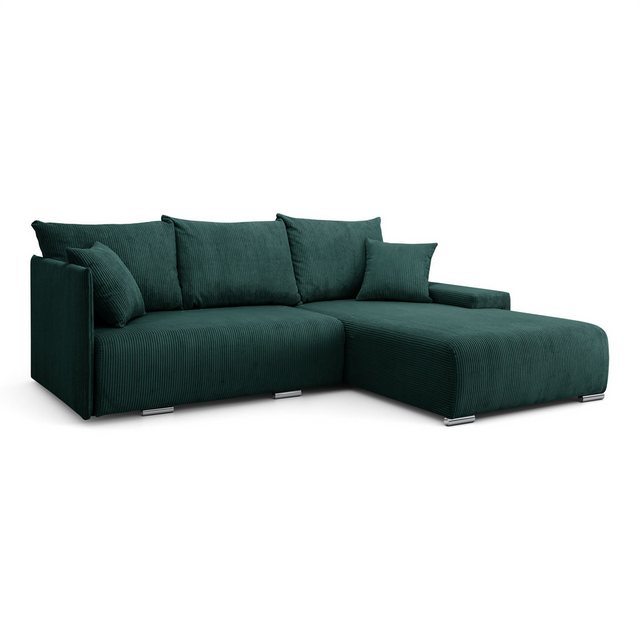 Kaiser Möbel Ecksofa Sofa L form, Couch L form Livorno L stoff Poso, Bequem günstig online kaufen