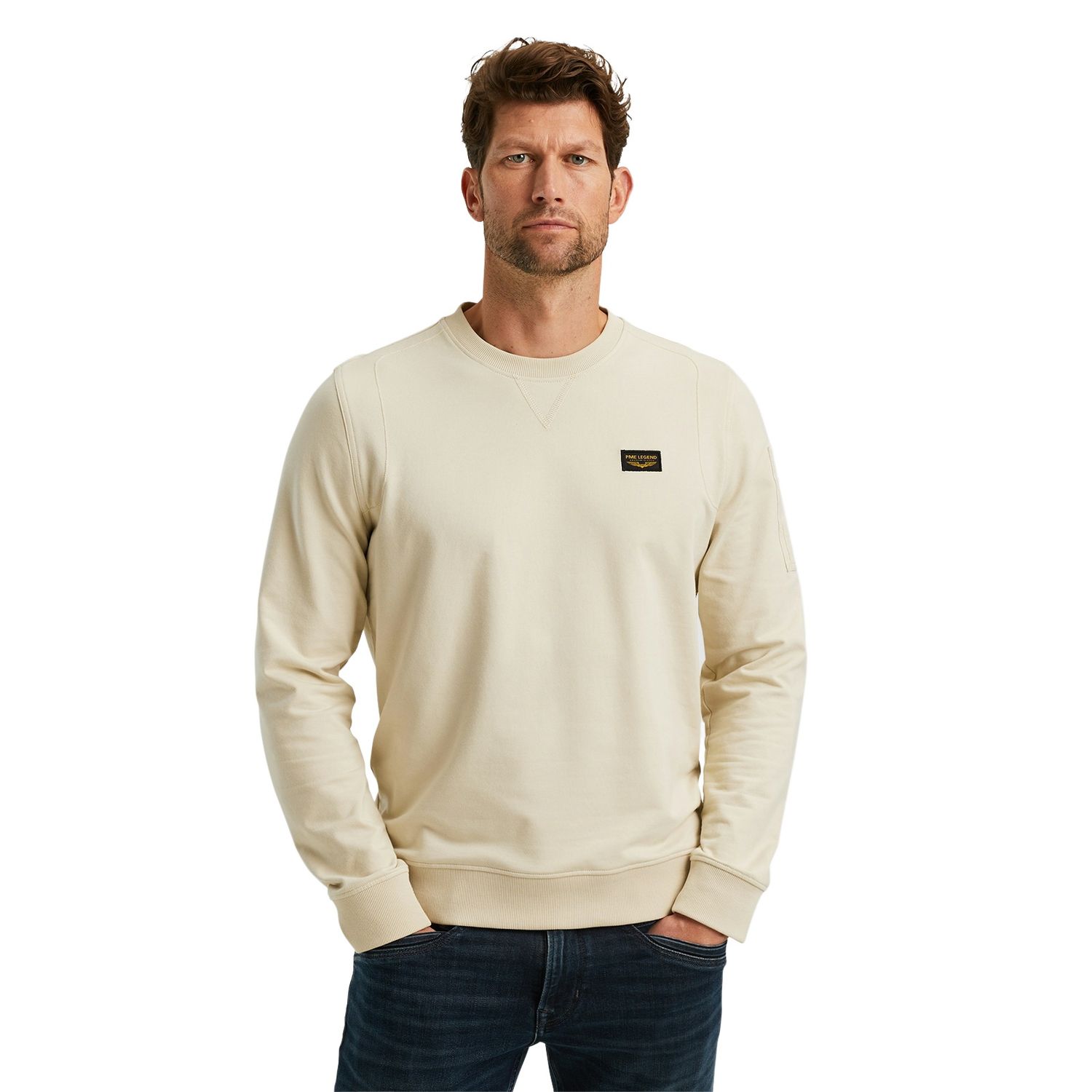 PME-Legend Herren Sweatshirt CREWNECK AMERICAN CLASSIC - Regular Fit günstig online kaufen