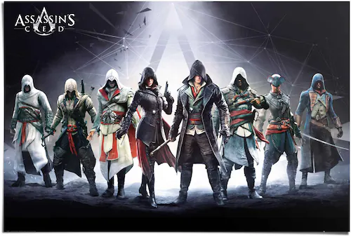 Reinders! Poster »Assassin`s Creed Charaktere«, (1 St.) günstig online kaufen