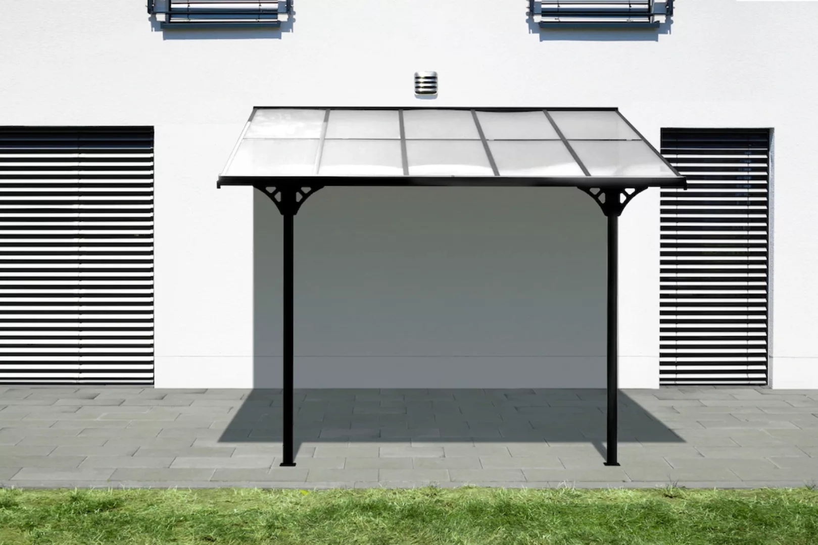 WESTMANN Terrassendach "Bruce", Rahmen aus pulverbeschichtetem Aluminium, s günstig online kaufen