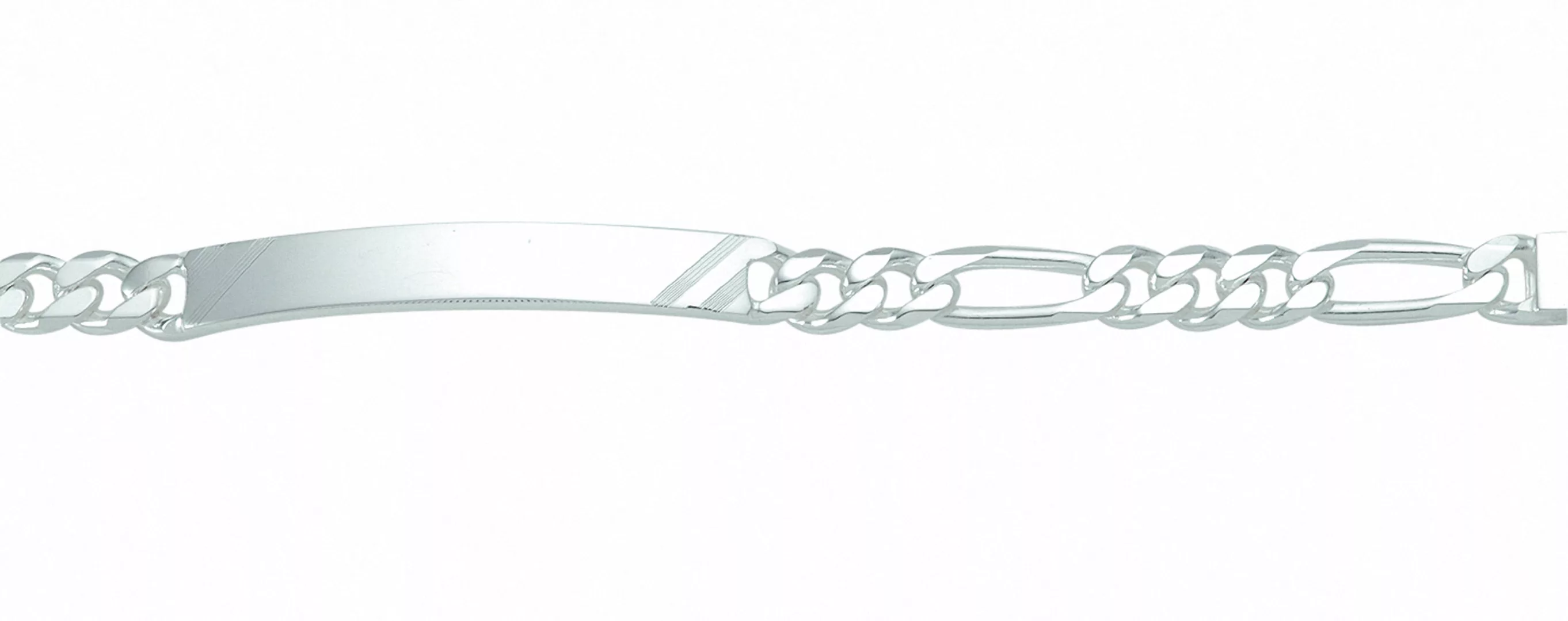 Adelia´s Silberarmband "925 Silber Figaro Armband 19 cm", 925 Sterling Silb günstig online kaufen