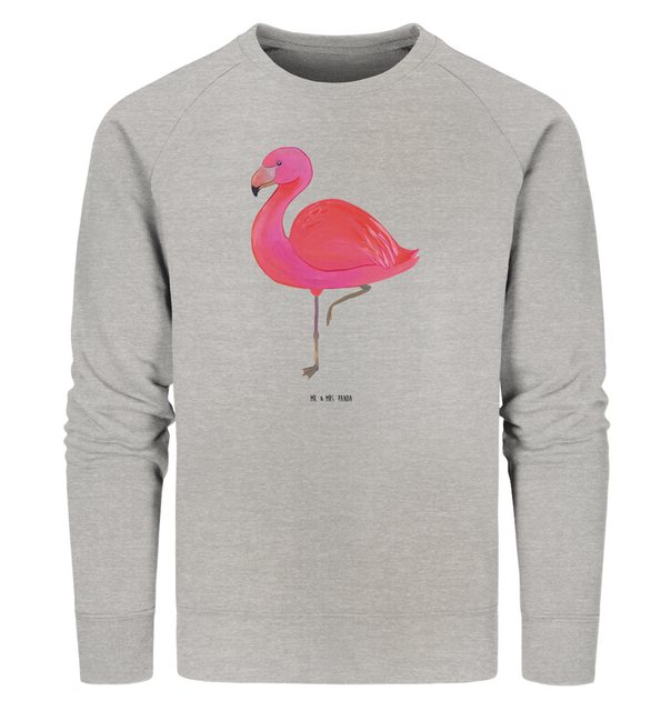 Mr. & Mrs. Panda Longpullover Größe XS Flamingo Classic - Heather Grey - Ge günstig online kaufen