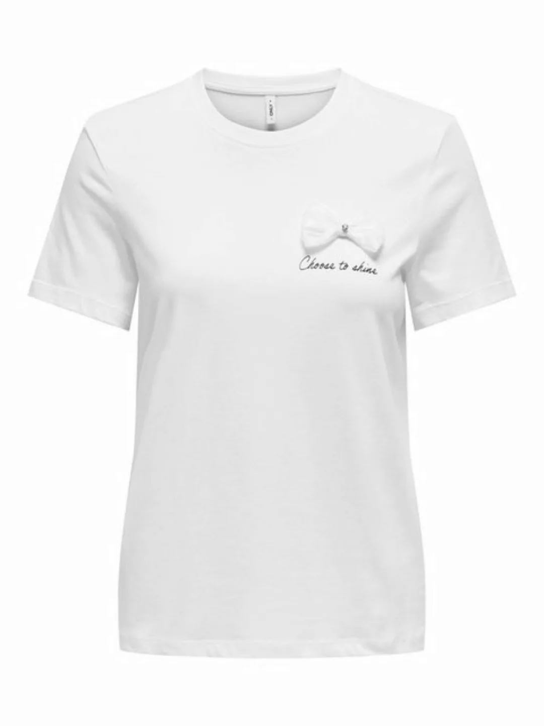 ONLY T-Shirt ONLOLIVIA (1-tlg) Ziersteine günstig online kaufen