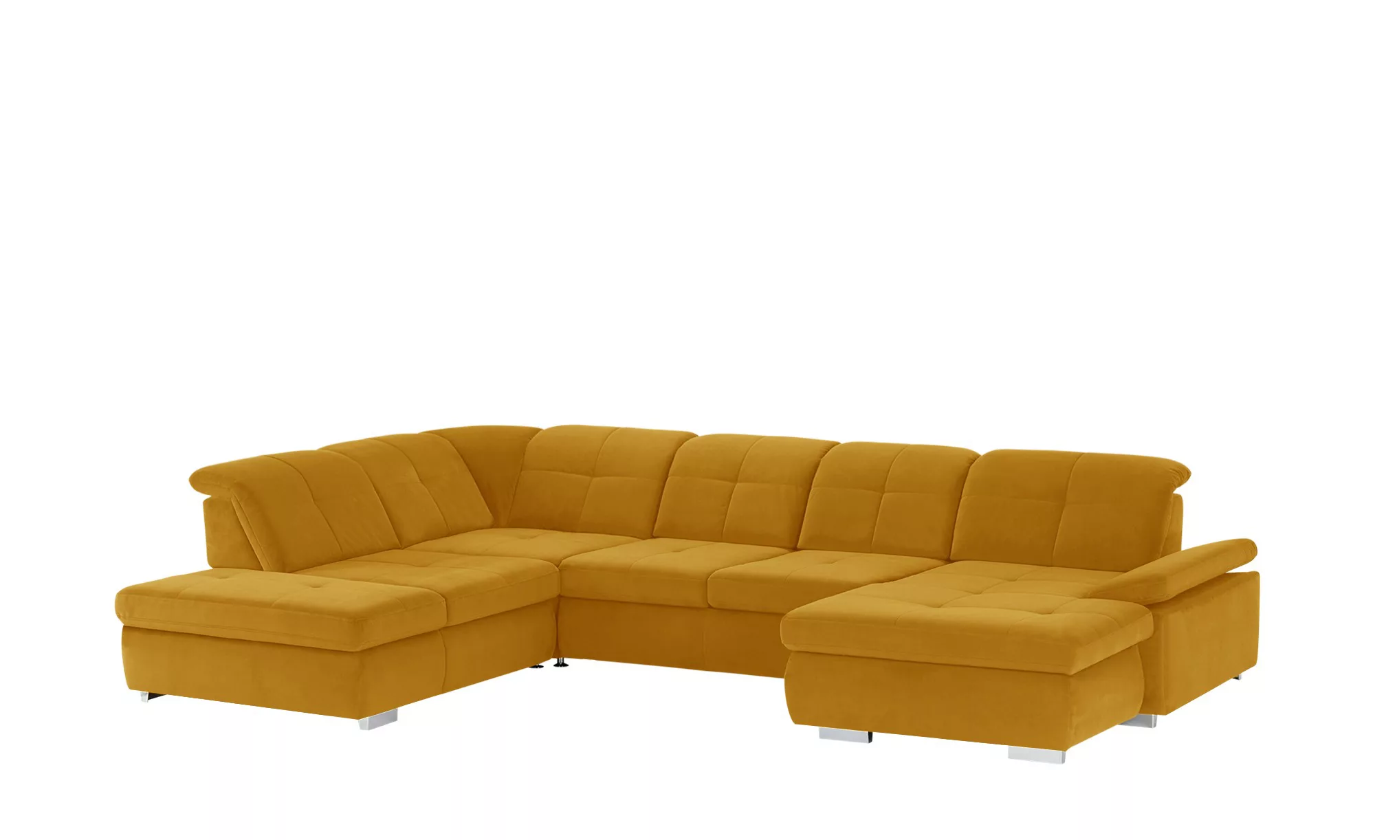 Lounge Collection Wohnlandschaft Mikrofaser  Affair ¦ gelb ¦ Maße (cm): B: günstig online kaufen