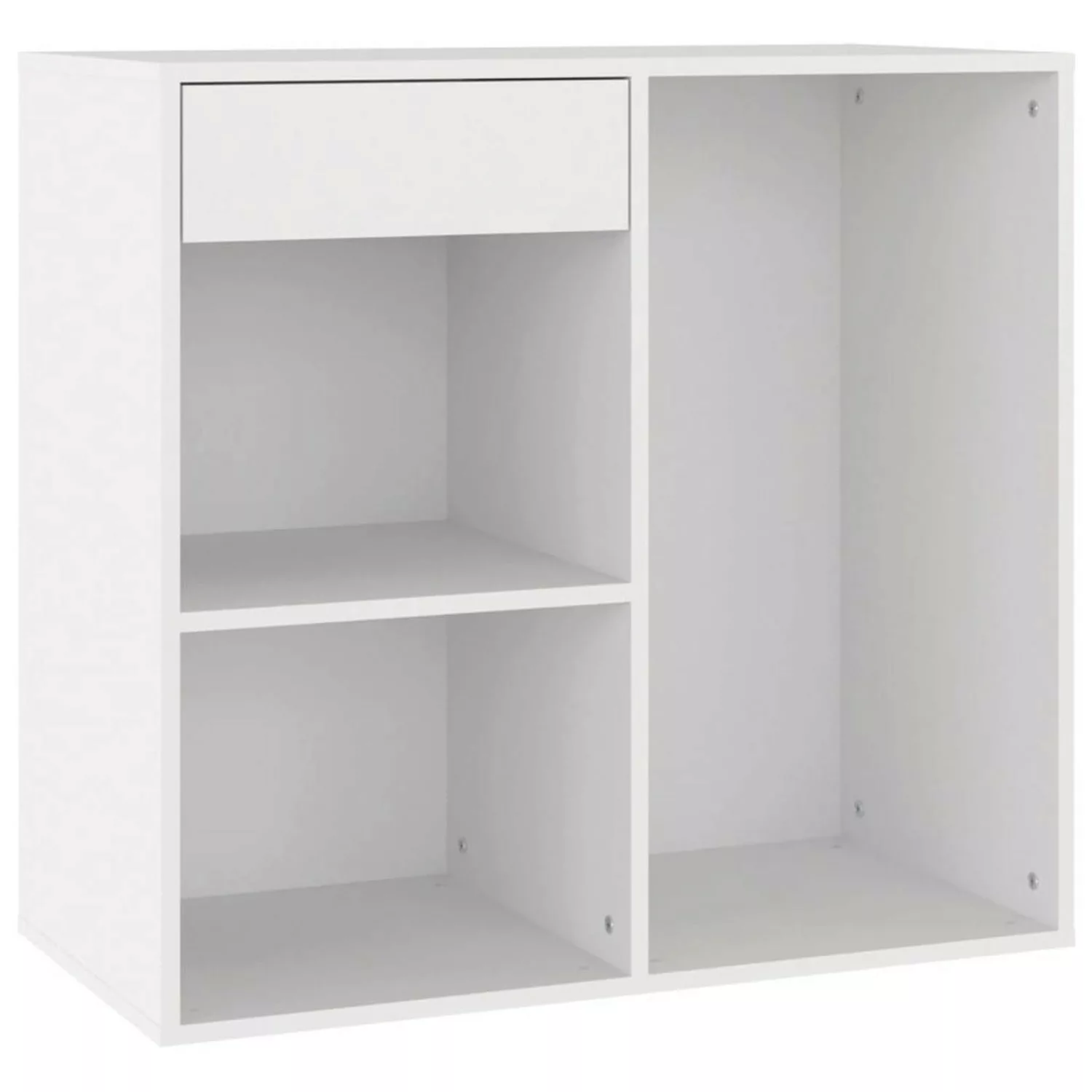 vidaXL Kosmetikschrank Weiß 80x40x75 cm Holzwerkstoff günstig online kaufen