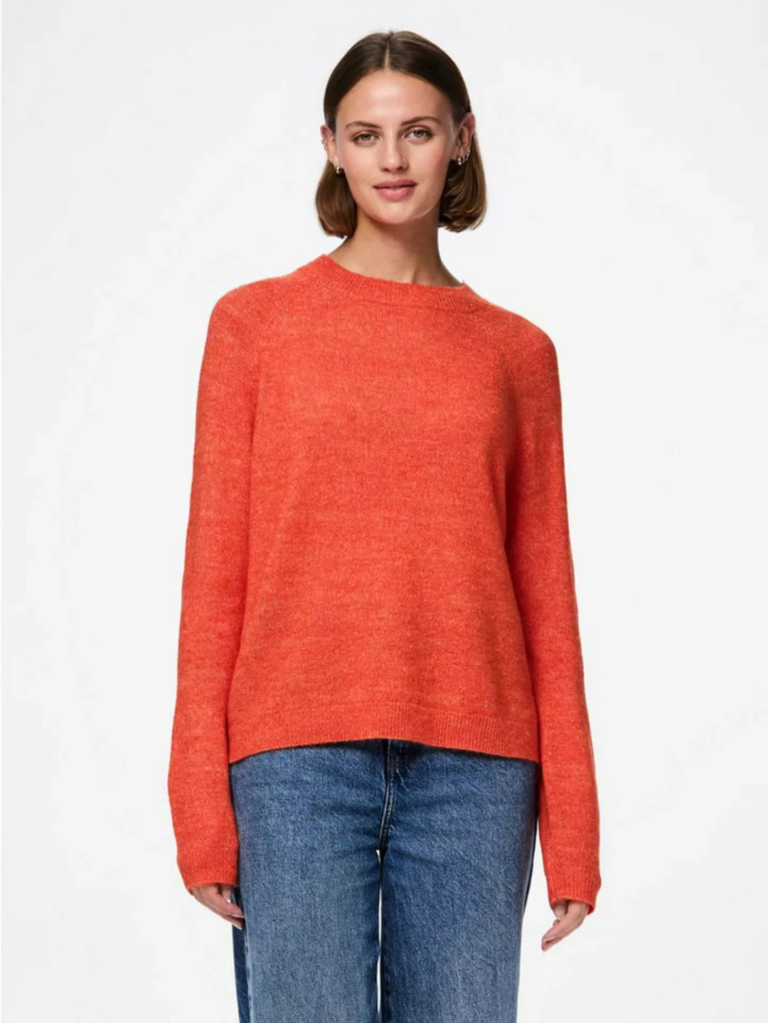 pieces Strickpullover PCJULIANA LS O-NECK KNIT NOOS BC günstig online kaufen