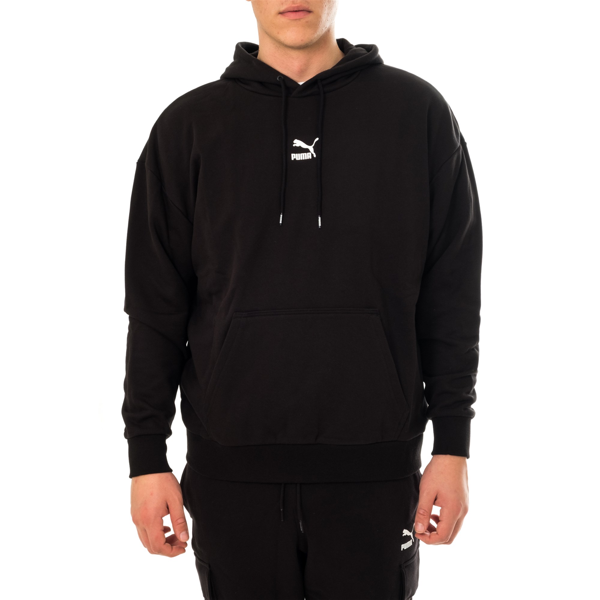 PUMA Classics Oversized Herren Hoodie | Mit Aucun | Schwarz | Größe: XL günstig online kaufen