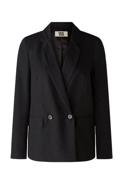 Oui Kurzblazer Oui Damen Blazer Zweireiher 34 (1-tlg) günstig online kaufen