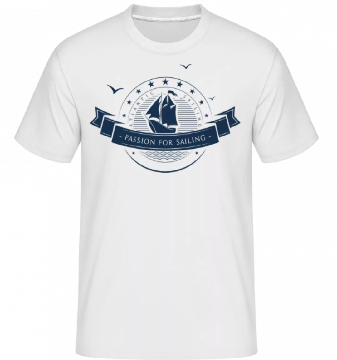 Passion For Sailing Logo · Shirtinator Männer T-Shirt günstig online kaufen